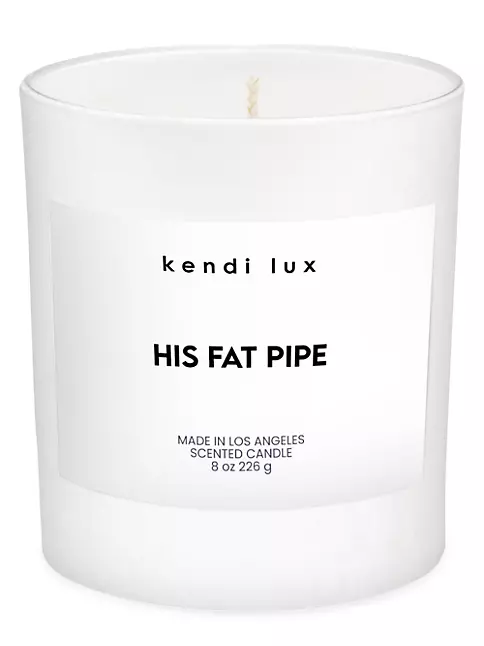 Shop kendi lux His Fat Pipe Candle