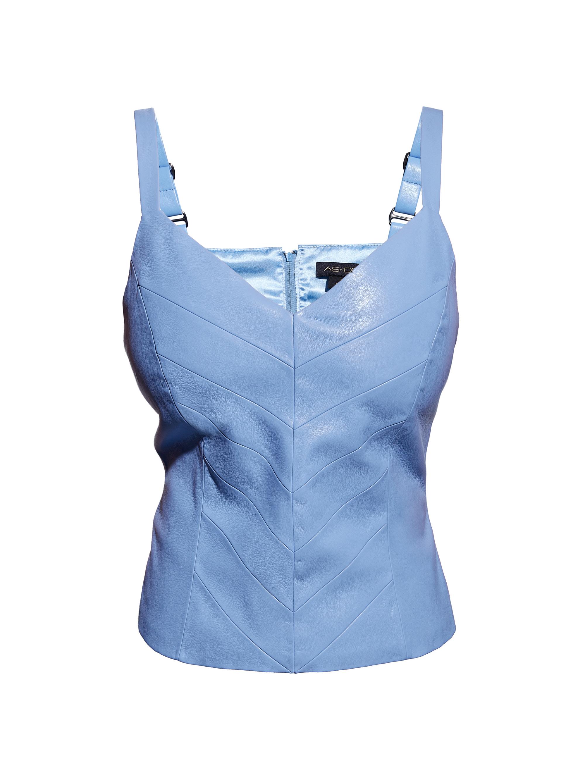 AS by DF Women's Becca Recycled Leather Tank Top - Powder Blue