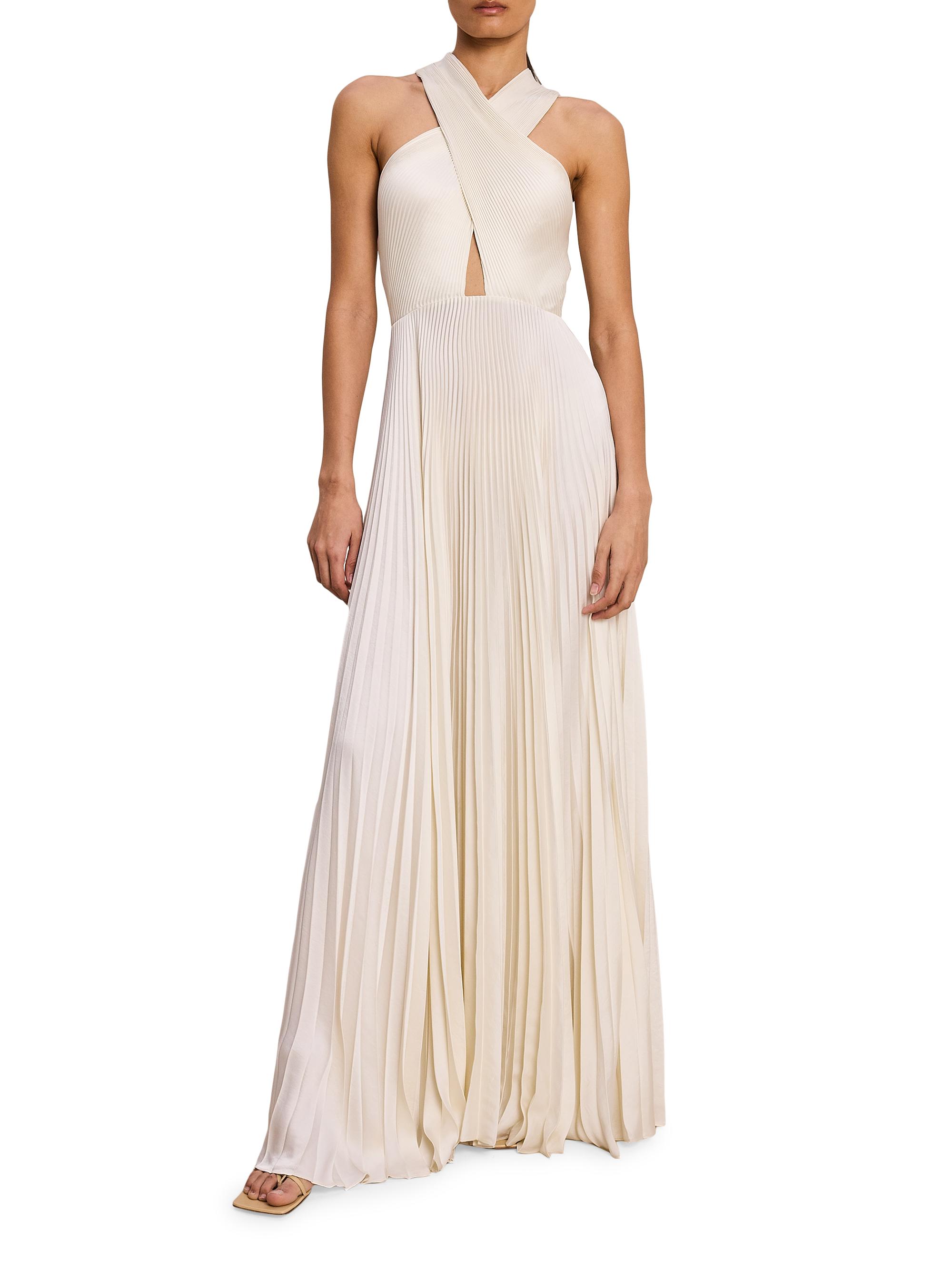 A.L.C. Athena Pleated Gown | Saks Fifth Avenue