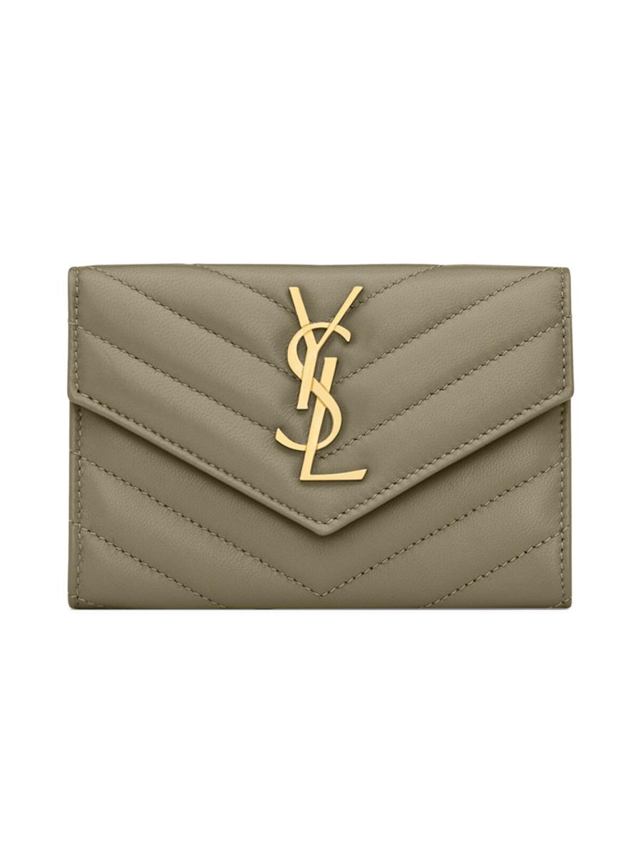 長財布 Saint Laurent Black Monogram Envelope Small Wallet 13455580_55073525_600.jpg