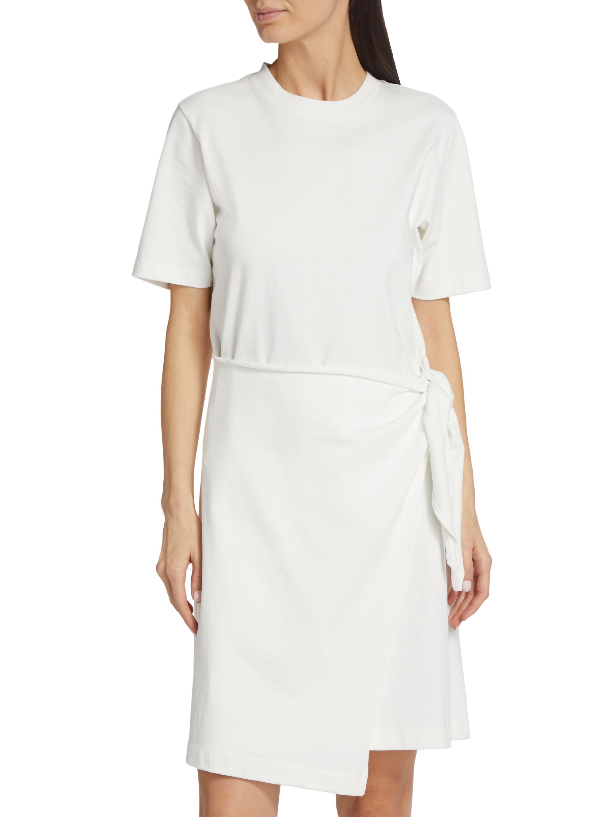 Vince Side-Tie T-Shirt Dress | Saks Fifth Avenue