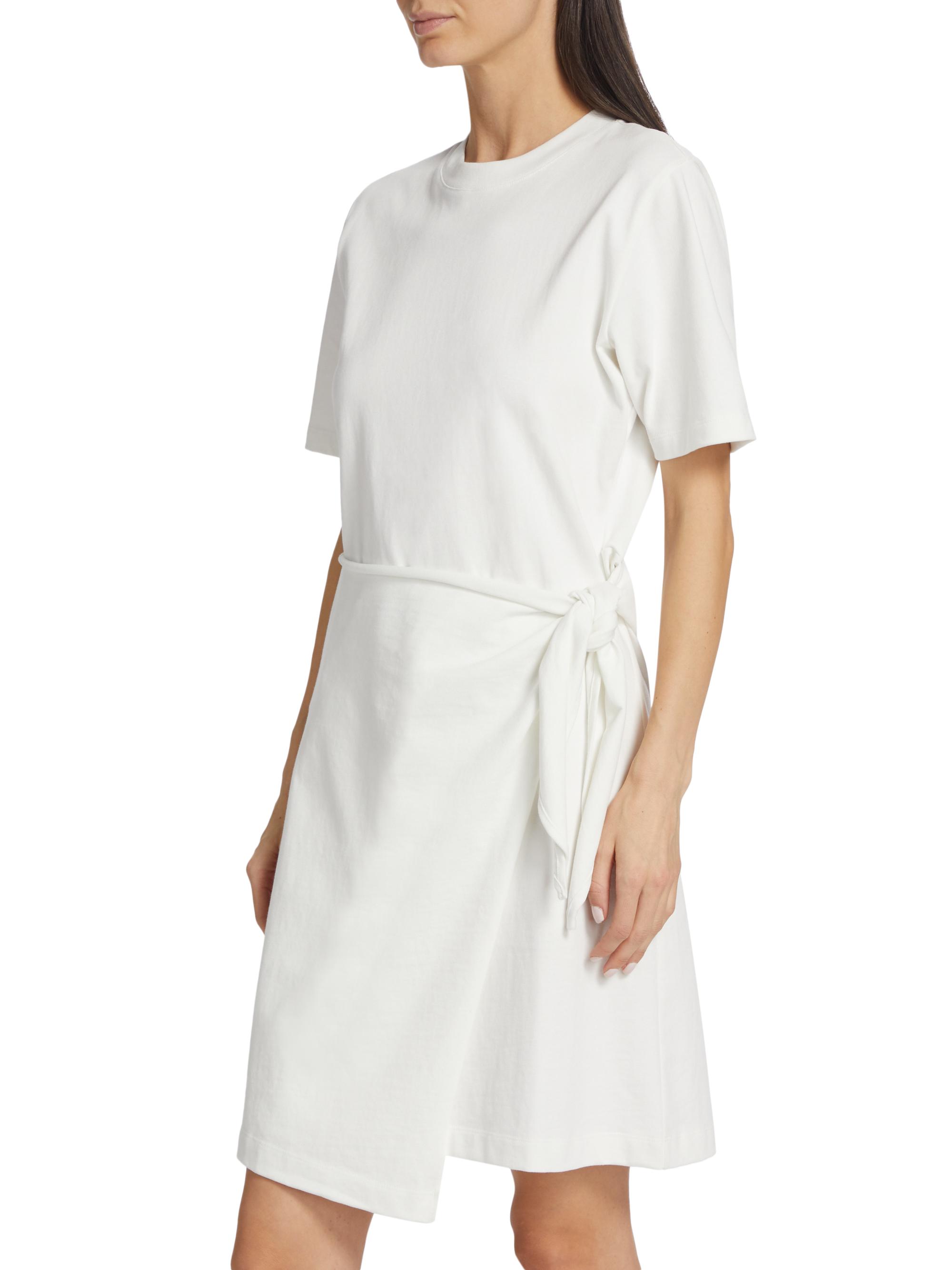 Vince Side-Tie T-Shirt Dress | Saks Fifth Avenue