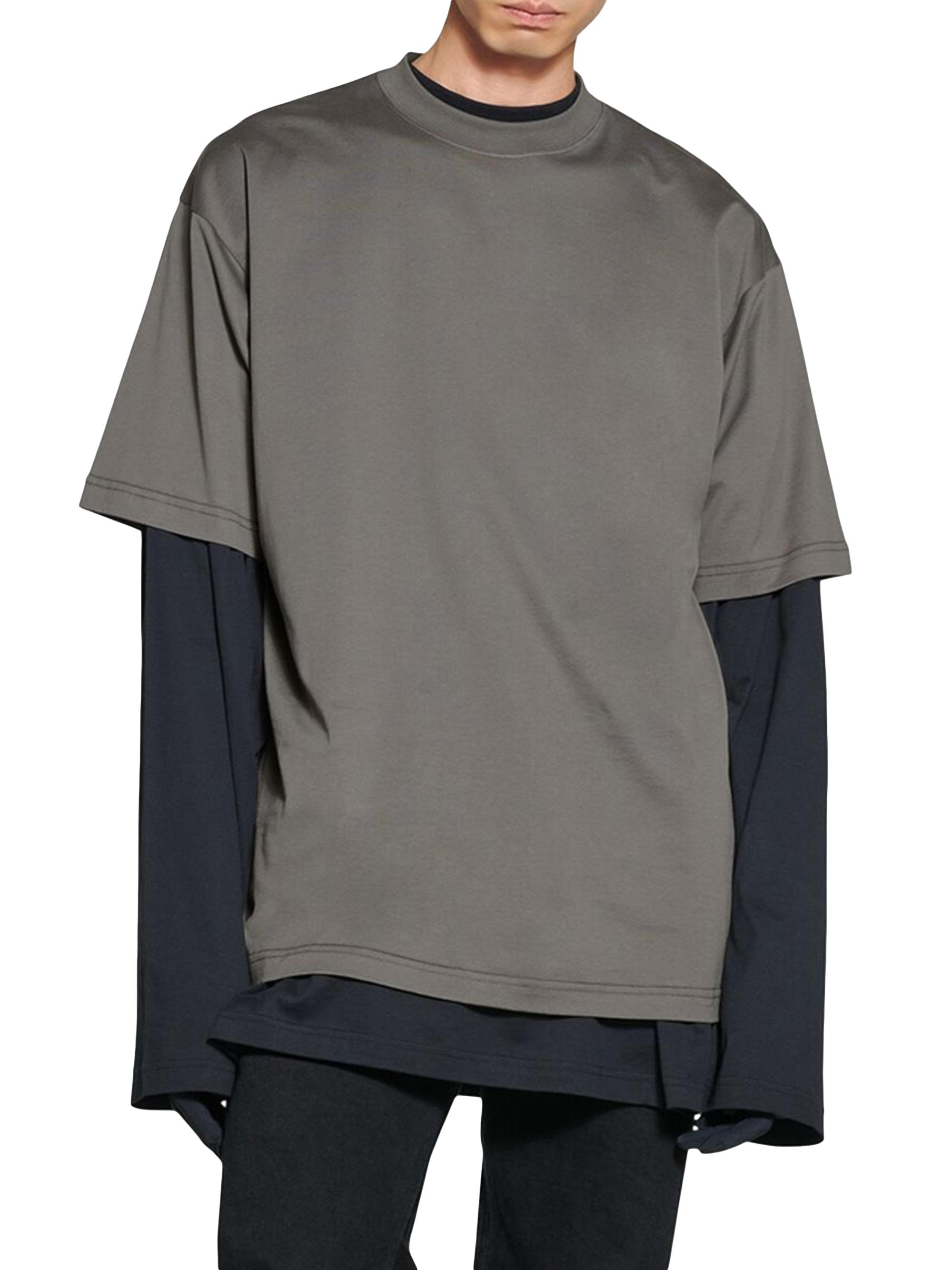 Balenciaga Care Label T-Shirt Medium Fit | Saks Fifth Avenue