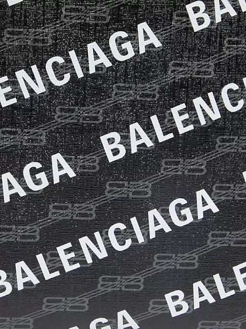 Shop Balenciaga Signature Large East-West Shopper Bag BB Monogram