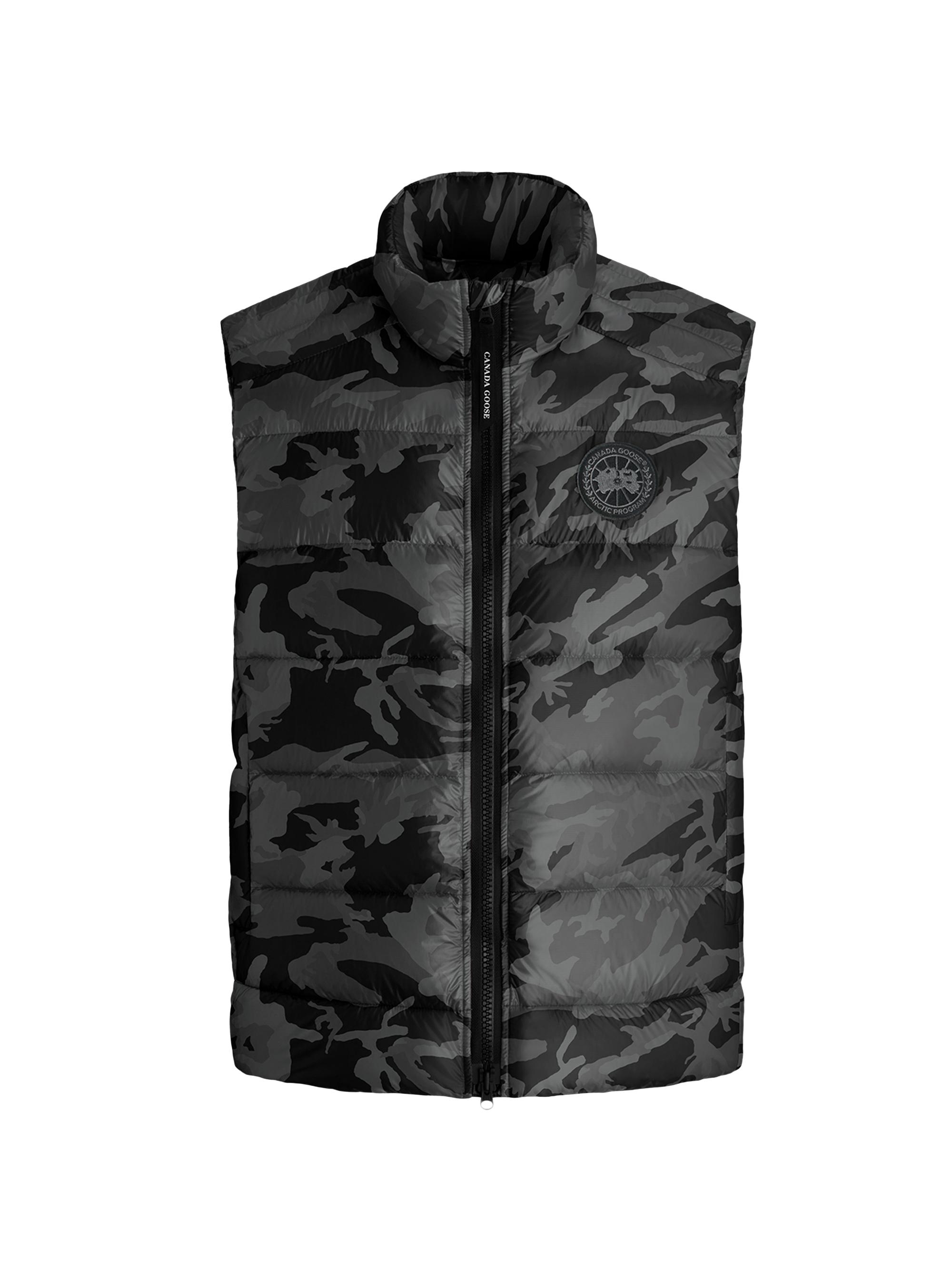 Canada Goose Men's Crofton Camo Vest - Black Classic Camo