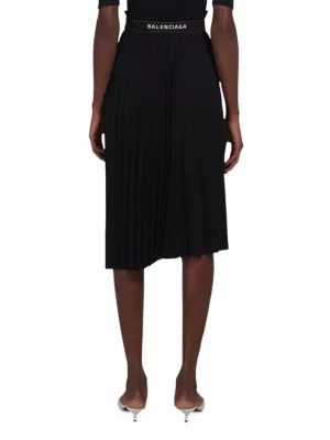 Shop Balenciaga Fancy Pleated Skirt | Saks Fifth Avenue