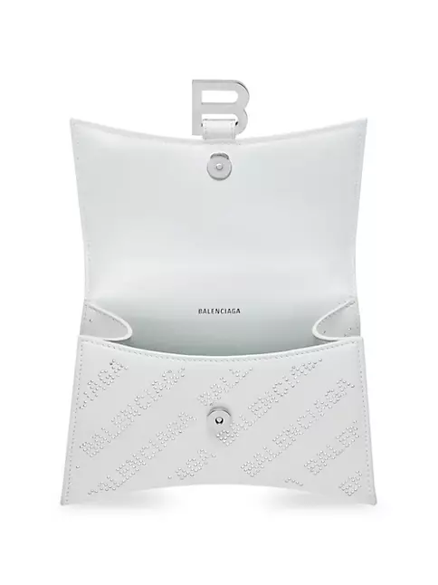 Shop Balenciaga Hourglass XS Handbag with Rhinestones | Saks Fifth