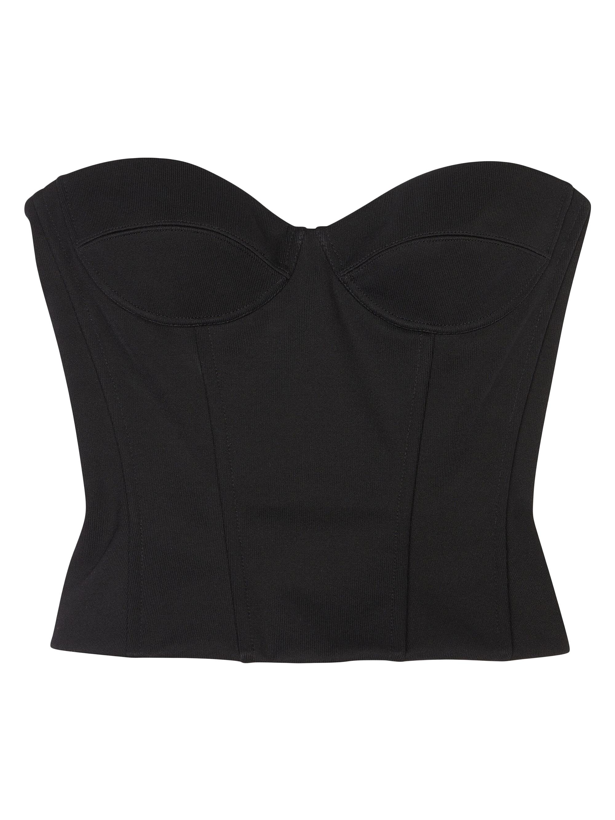 Balenciaga Women's Bustier Top - Black