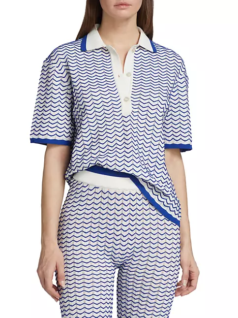 3D Monogram Stripe Accent Pajama Shorts - Women - Ready-to-Wear