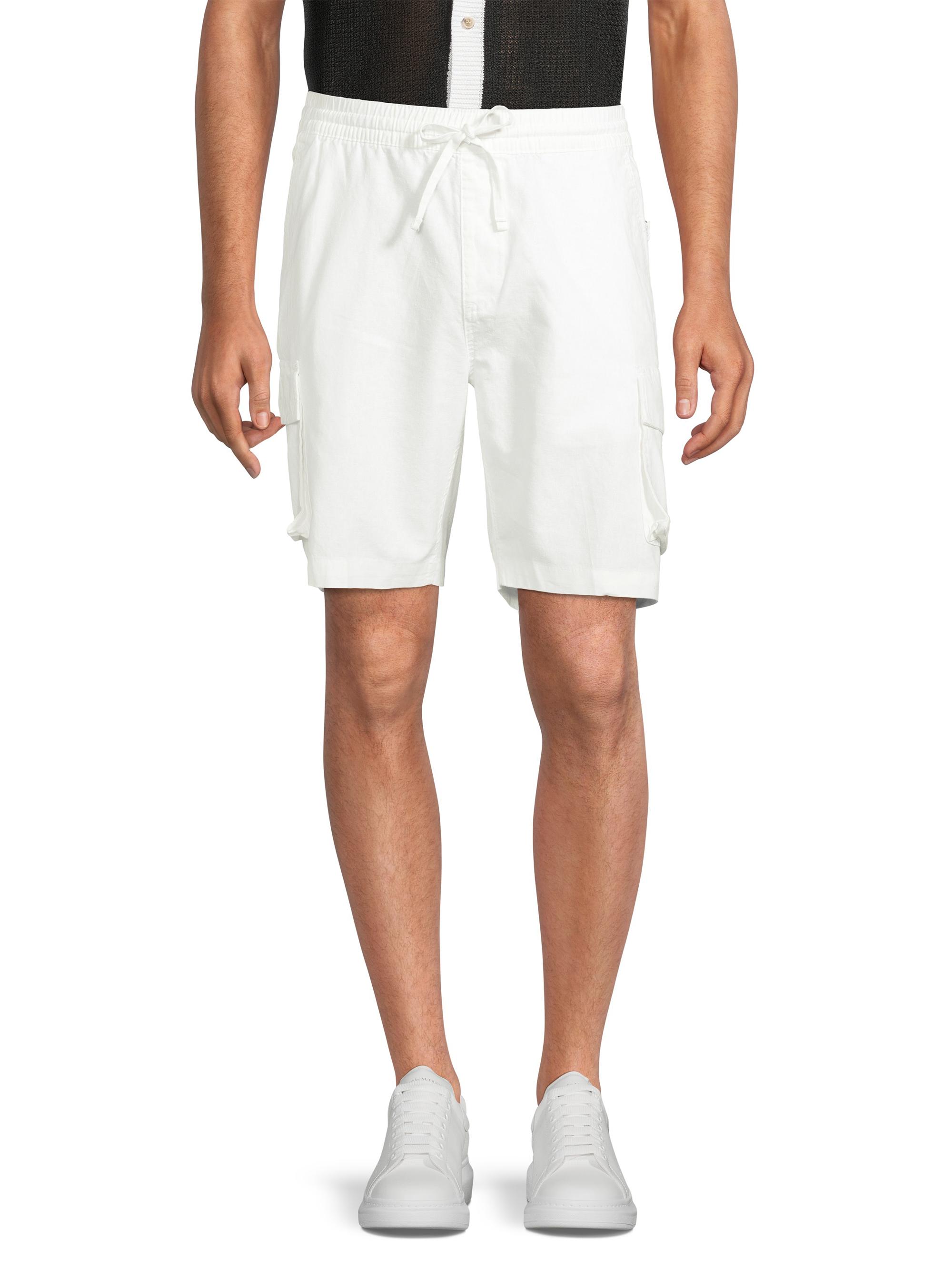 Darana Linen-Blend Cargo Shorts main image 0