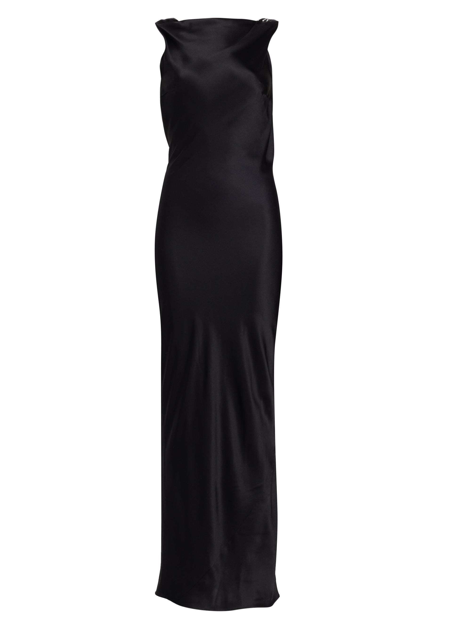 the bar silk dress The Bar Women's Riley Silk Charmeuse Bridal Dress - Blanc