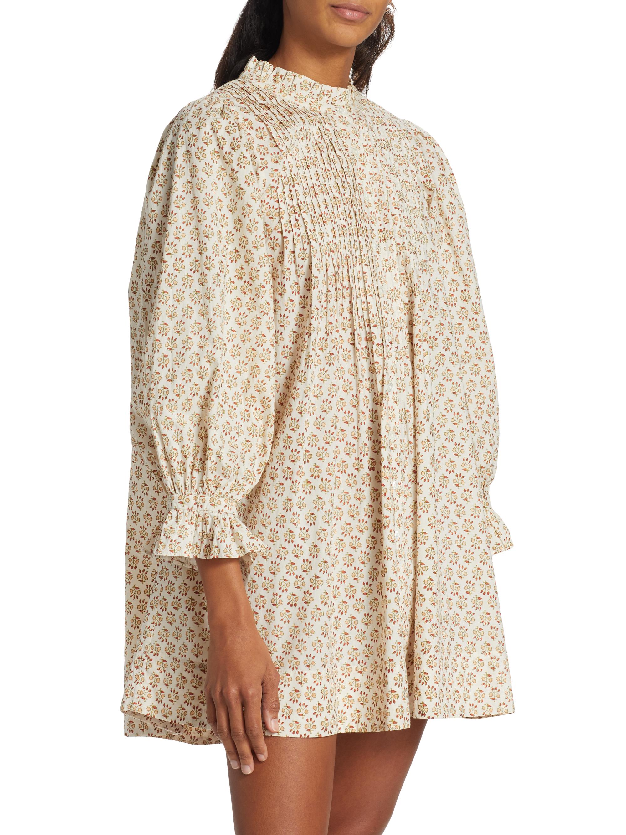 DEN Dulcie Organic Cotton Minidress | Saks Fifth Avenue