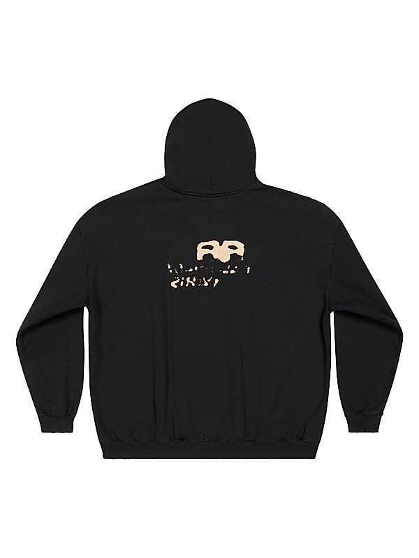 Shop Balenciaga Hand Drawn BB Icon Hoodie Large Fit | Saks Shop Balenciaga Hand Drawn BB Icon Hoodie Large Fit | Saks