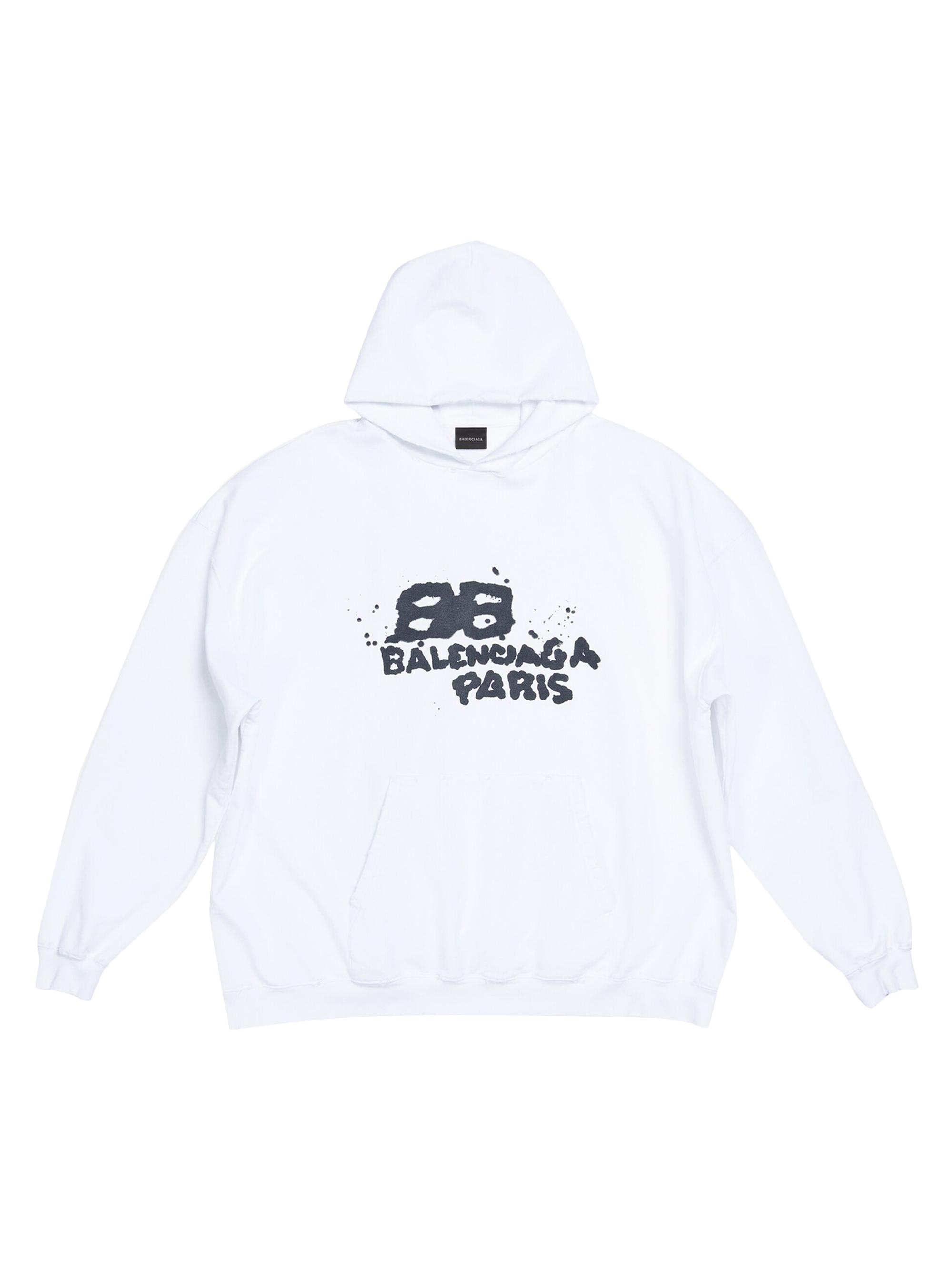 BALENCIAGA HAND-DRAWN BB ICON パーカー 0400018514764_WHITEBLACK?wid=