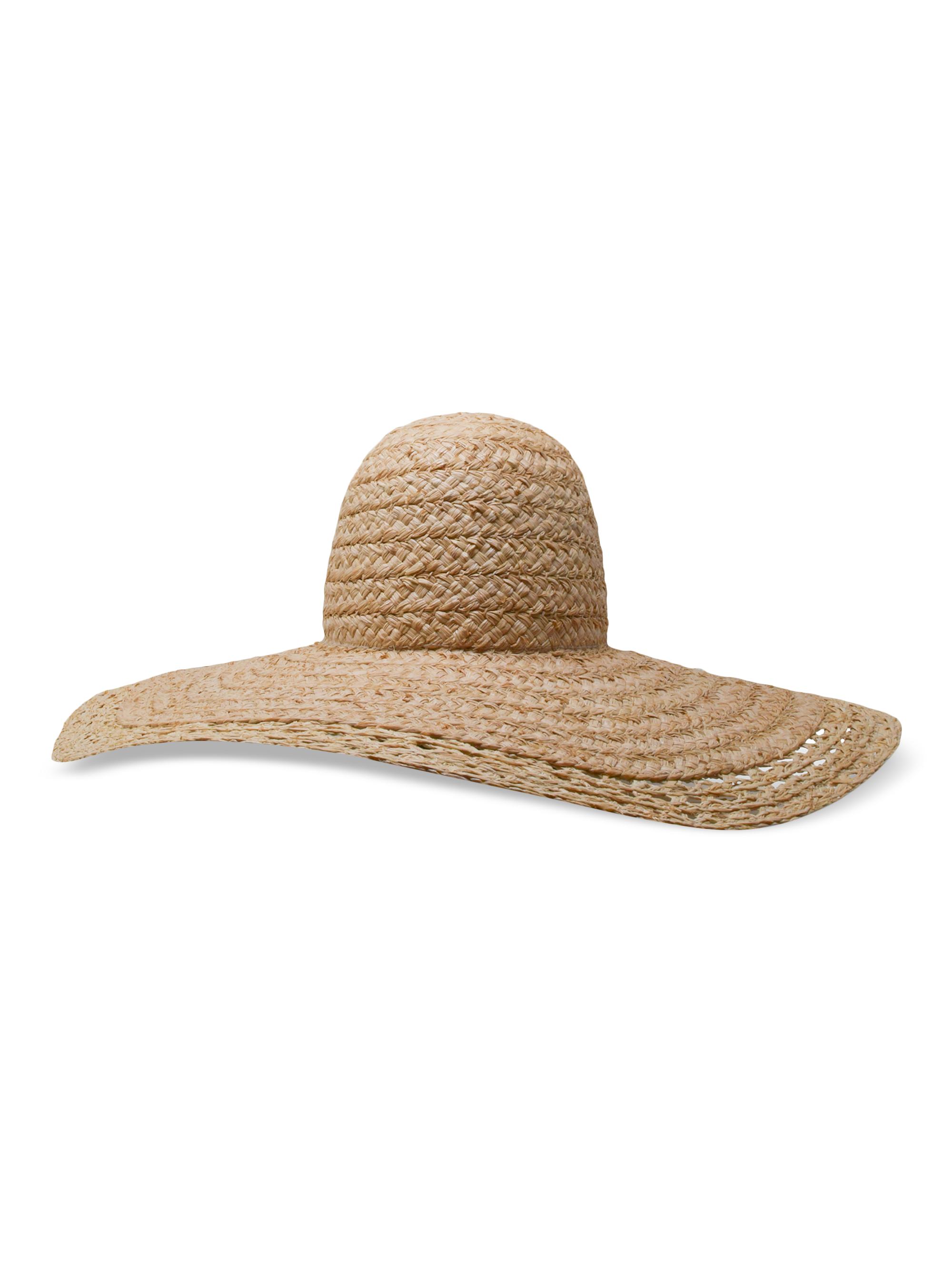 Gigi Burris Women's Mary Jane Raffia Wide-Brim Sun Hat - Natural