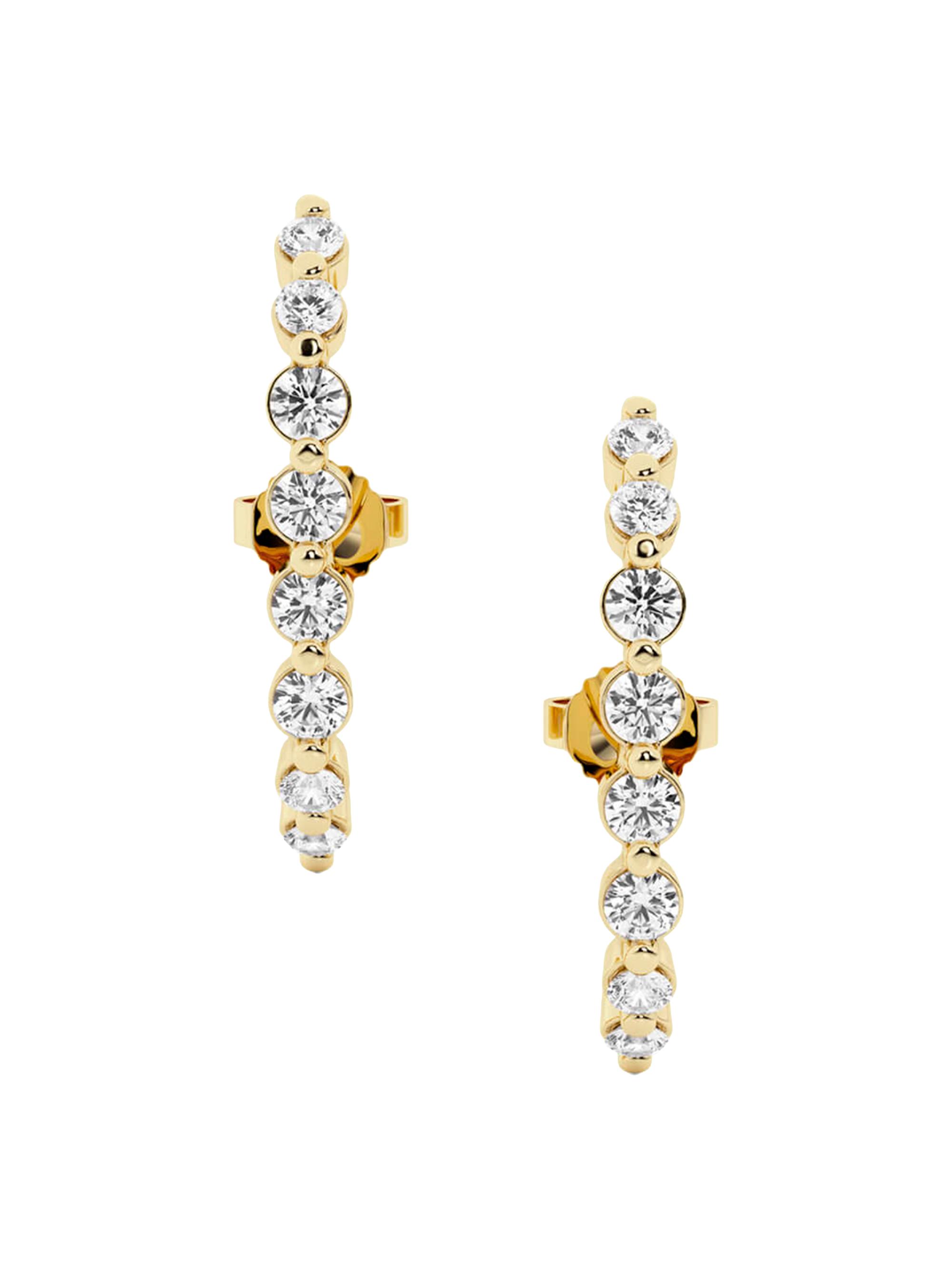 näas Women's Ethereal 14K Yellow Gold & 0.65 TCW Lab-Grown Diamond Suspender Earrings