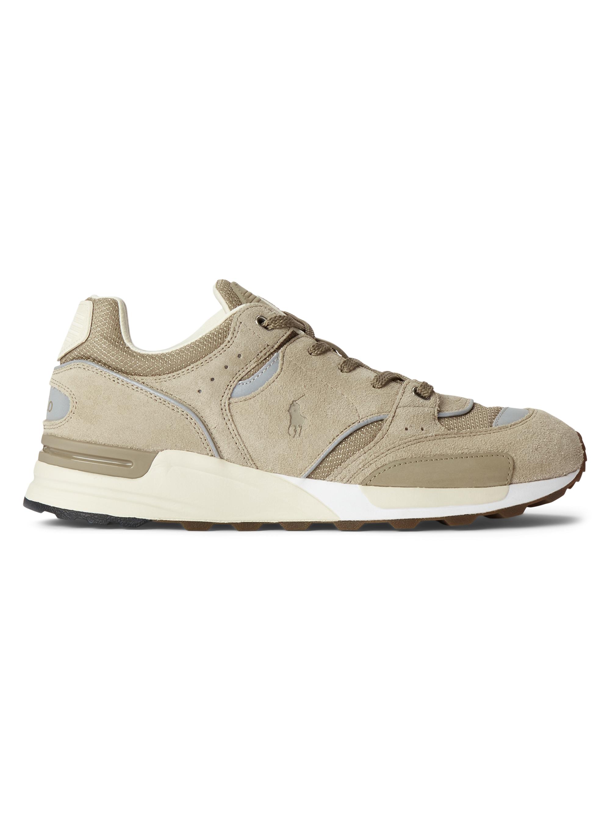 Polo Ralph Lauren Men's Trackster 200 Suede Sneakers - Hampton Khaki
