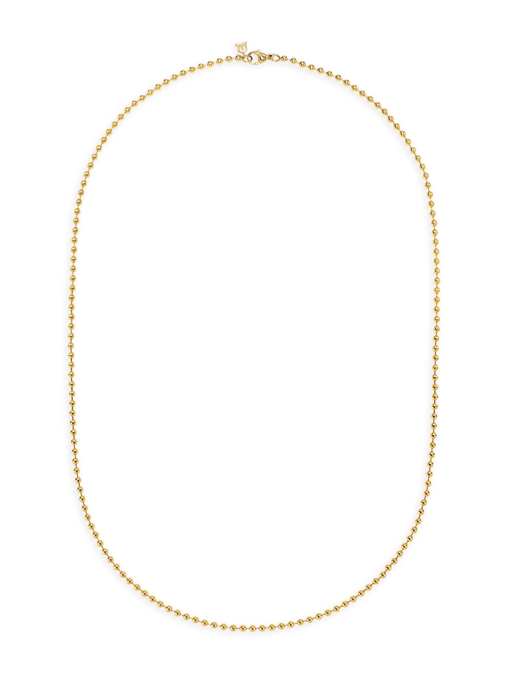 Temple St. Clair Women's Florence86 Large 18K Yellow Gold Ball Chain Necklace - Gold