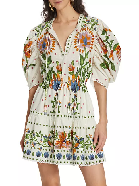 S&S Embroidered Monogram T-Shirt Dress