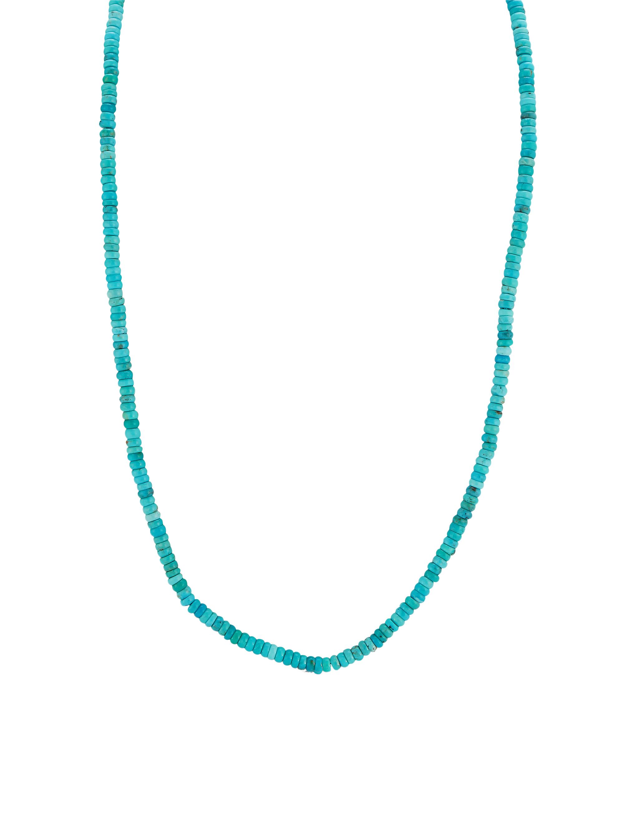 Mateo Men's Turquoise & 14K Yellow Gold Beaded Bracelet - Yellow Gold