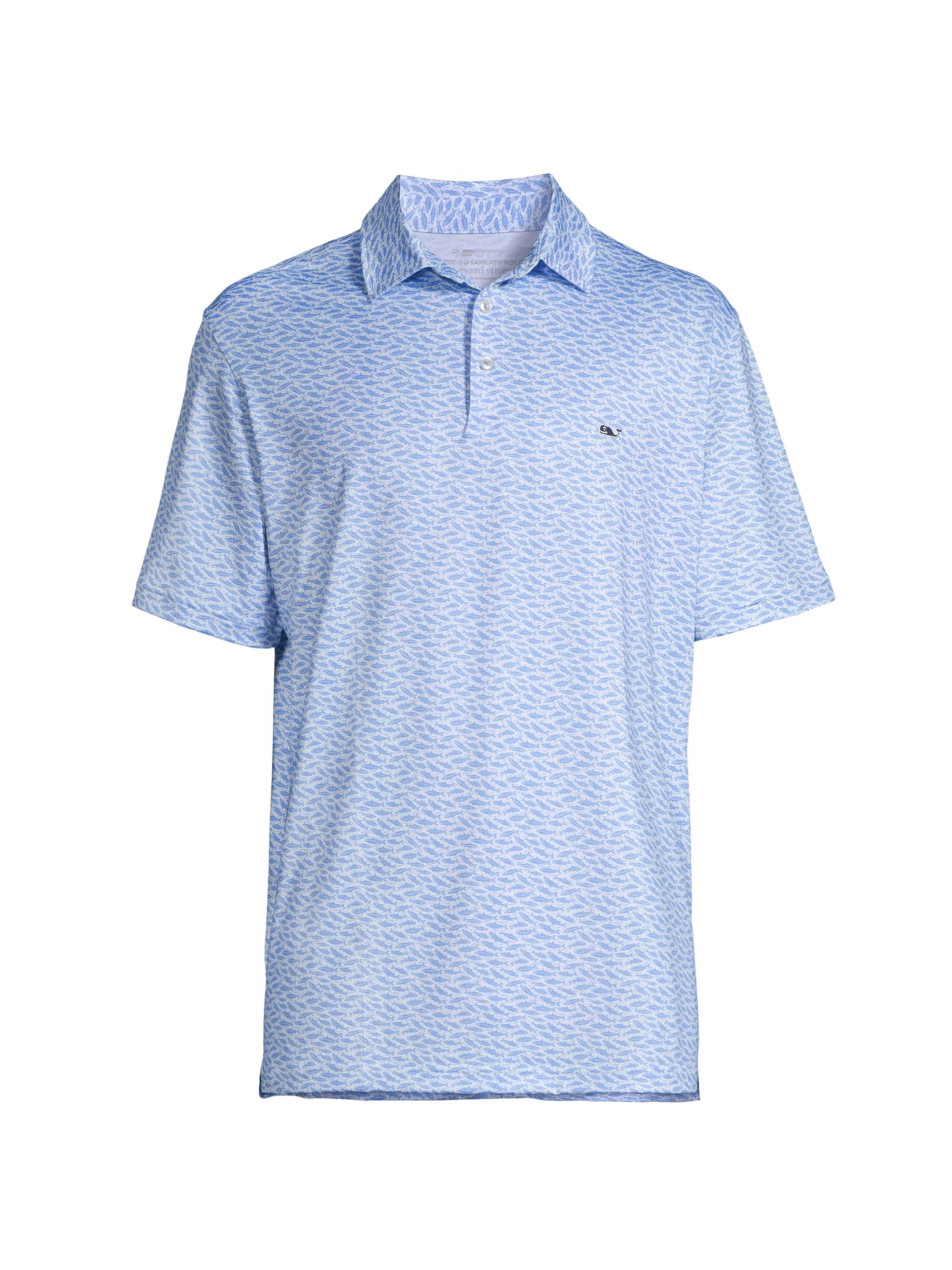 vineyard vines white polo shirt