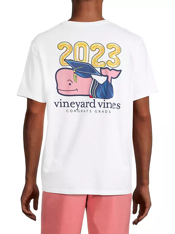 Shop Vineyard Vines Graduation Whale Short-Sleeved Pocket T-Shirt