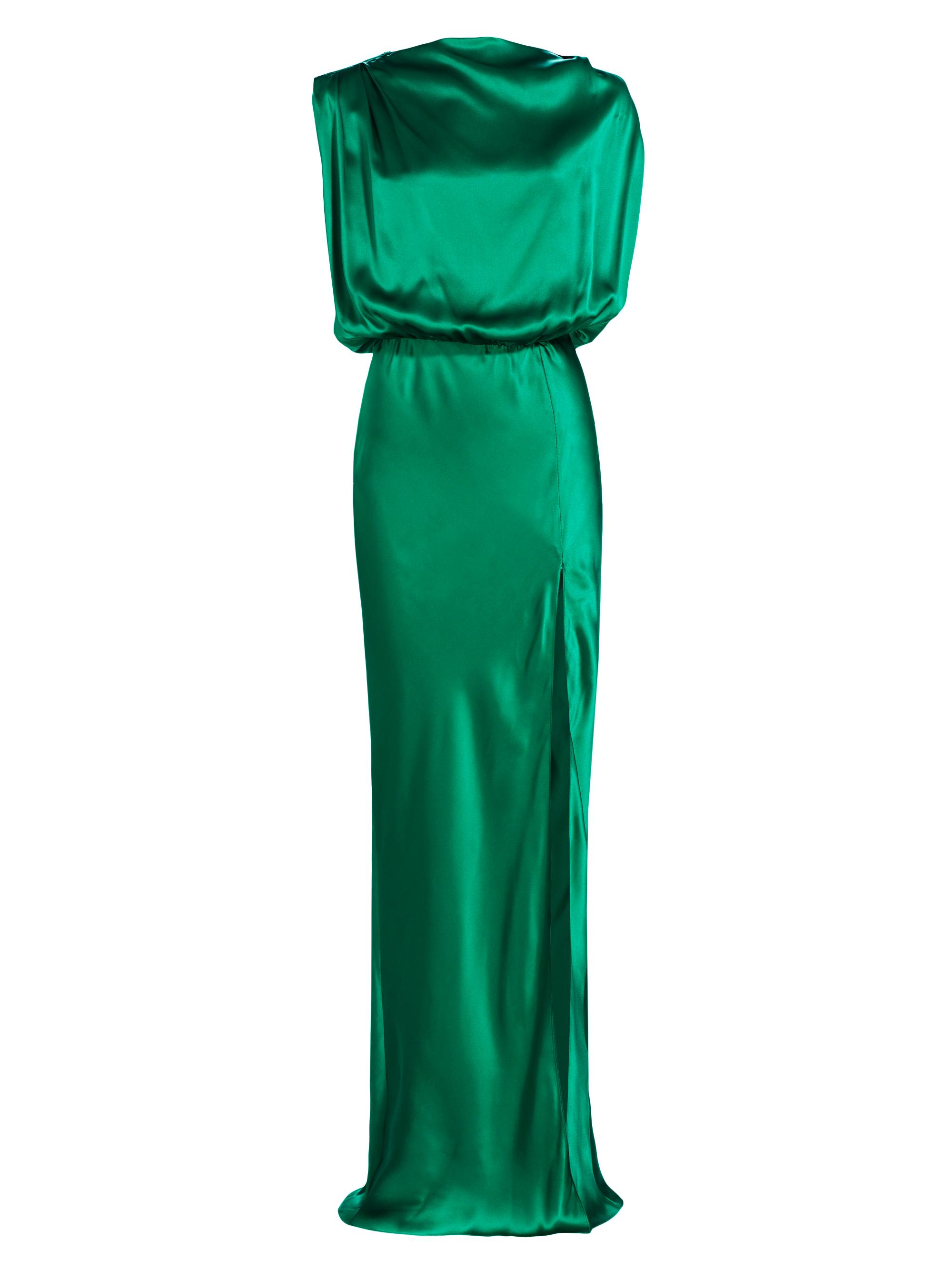 Amanda Uprichard Women's Fabianna Gown - Dark Green