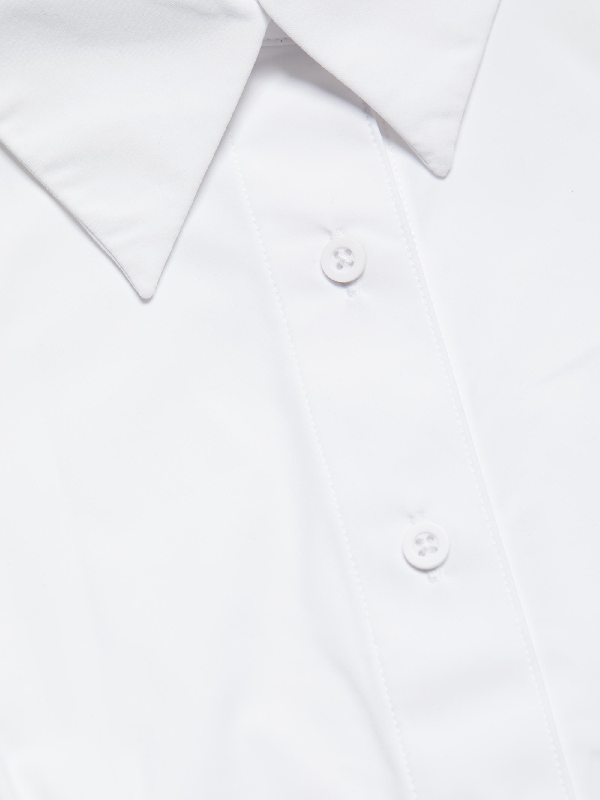 Commando Women's Classic Oxford Shirt Bodysuit - White | Thumbnail 8