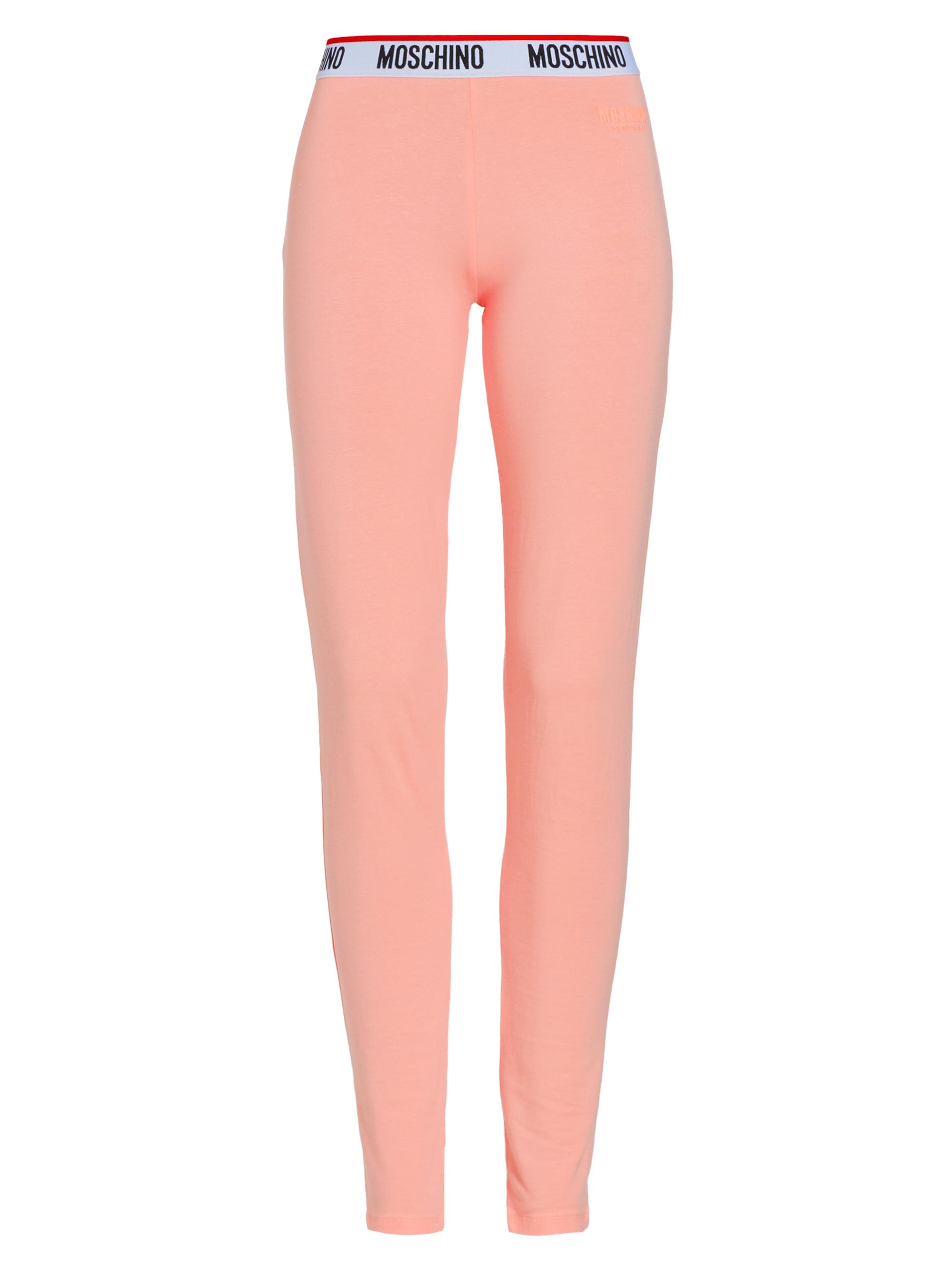 Moschino Women's Logo Waistband Leggings - Pink