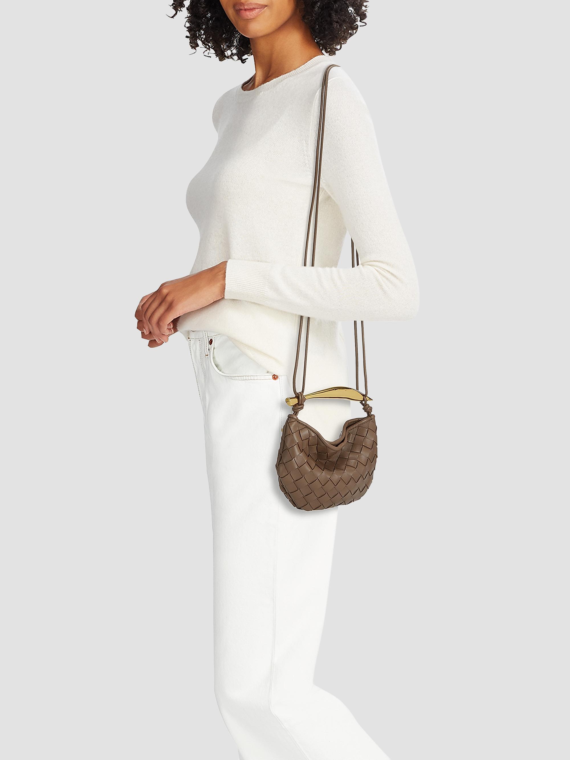 Bottega Veneta Mini Sardine Intrecciato Leather Shoulder Bag