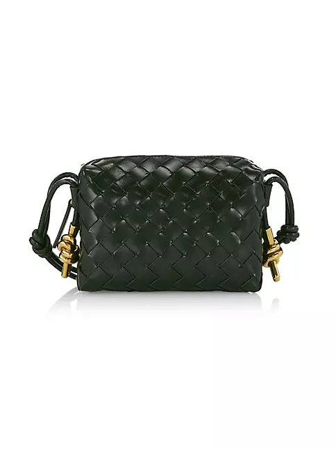 Bottega Veneta Women's Mini Loop Leather Crossbody Bag