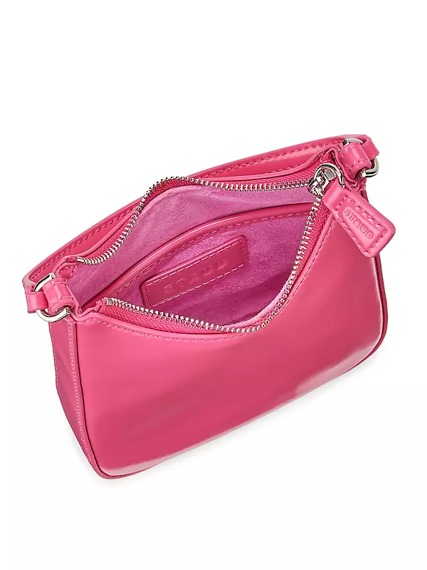 TOM FORD Sienna Small Leather Hot Pink Crossbody Bag