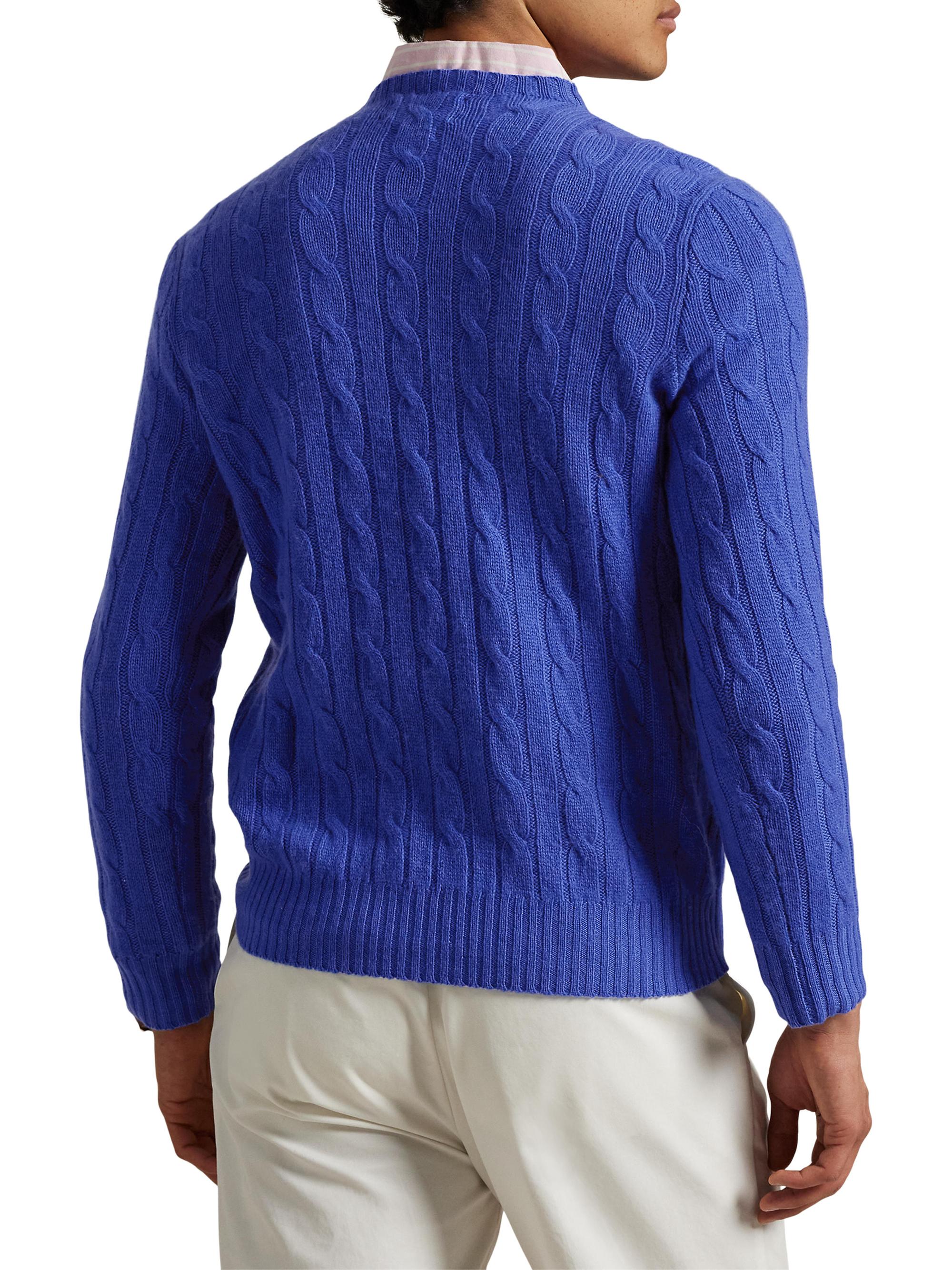 Polo Ralph Lauren Cashmere Cable-Knit Sweater | Saks Fifth Avenue