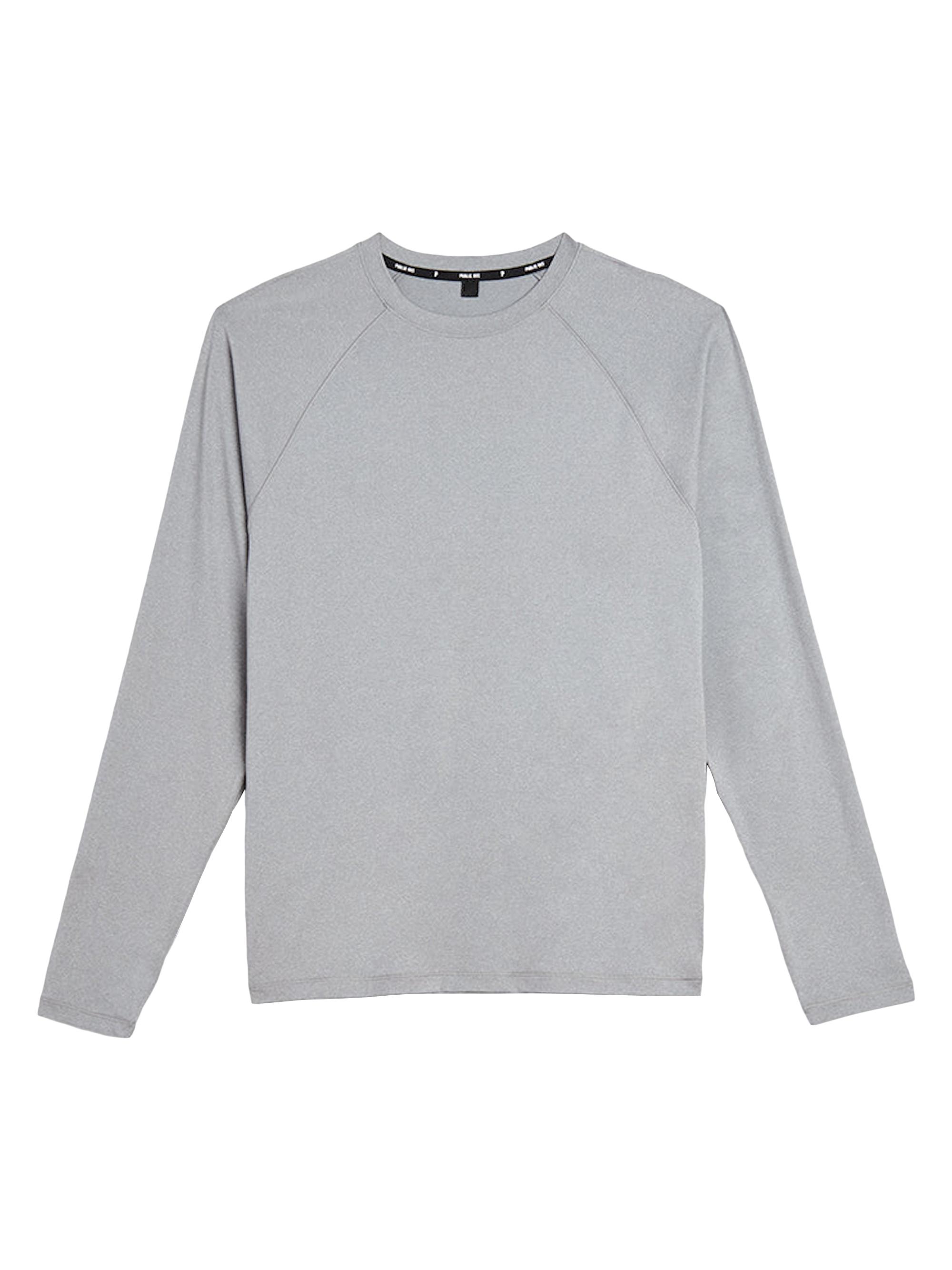 Public Rec Men's Elevate Long-Sleeve Tee - Heather Steel