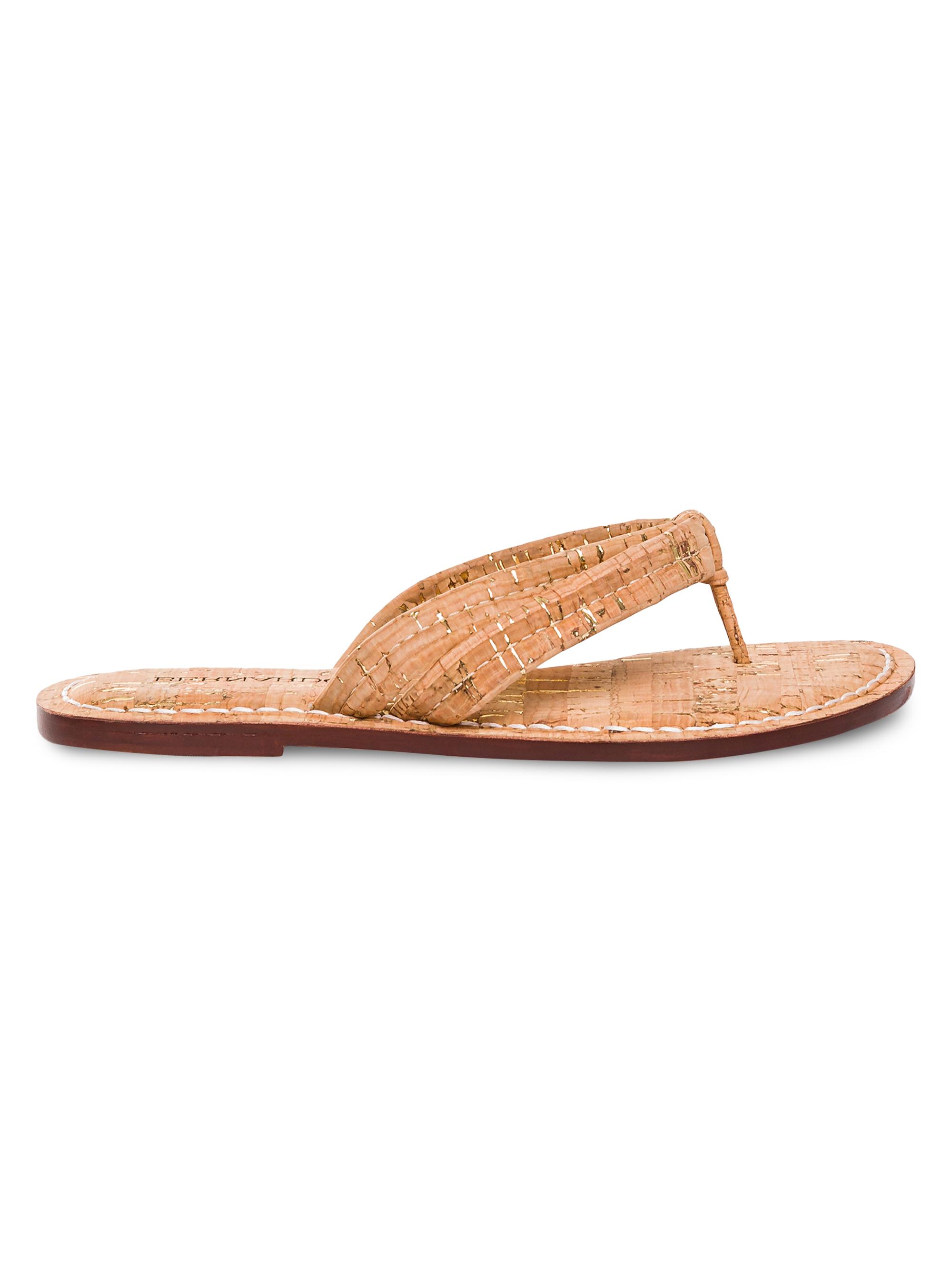 Bernardo Women's Miami Cork Thong Sandals - Cork