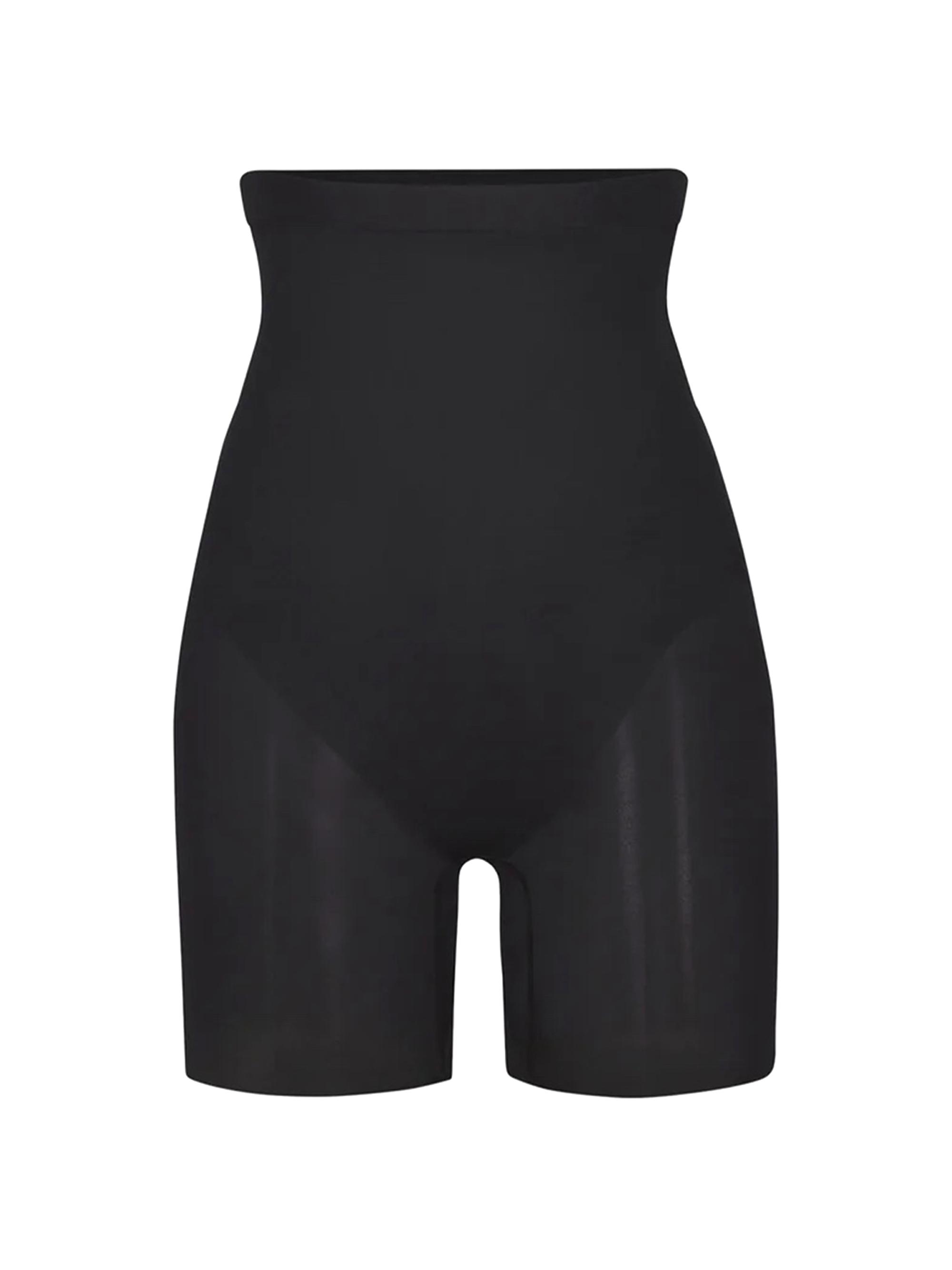 SKIMS Women's Simply Bare Shapewear Mid Thigh Short - Onyx