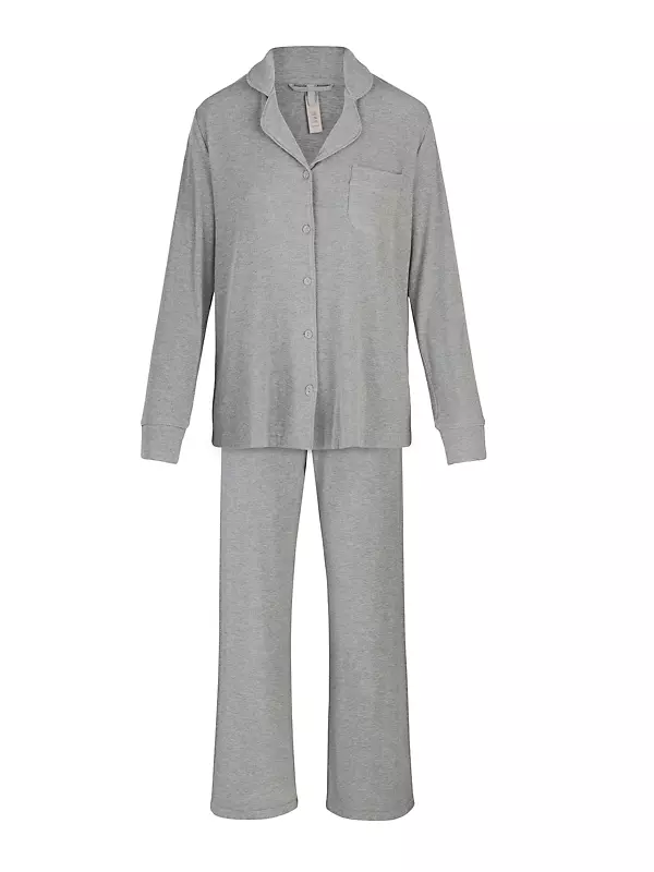Real Essentials Women's Pajama Sets Ladies Soft Winter Fall Sleepwear  Pajamas Clothes Loungewear Long Sleeve Tops Pants Bottoms Warm Silky Pj  Sets, Set 3, Small, Pack of 2 at  Women's Clothing store
