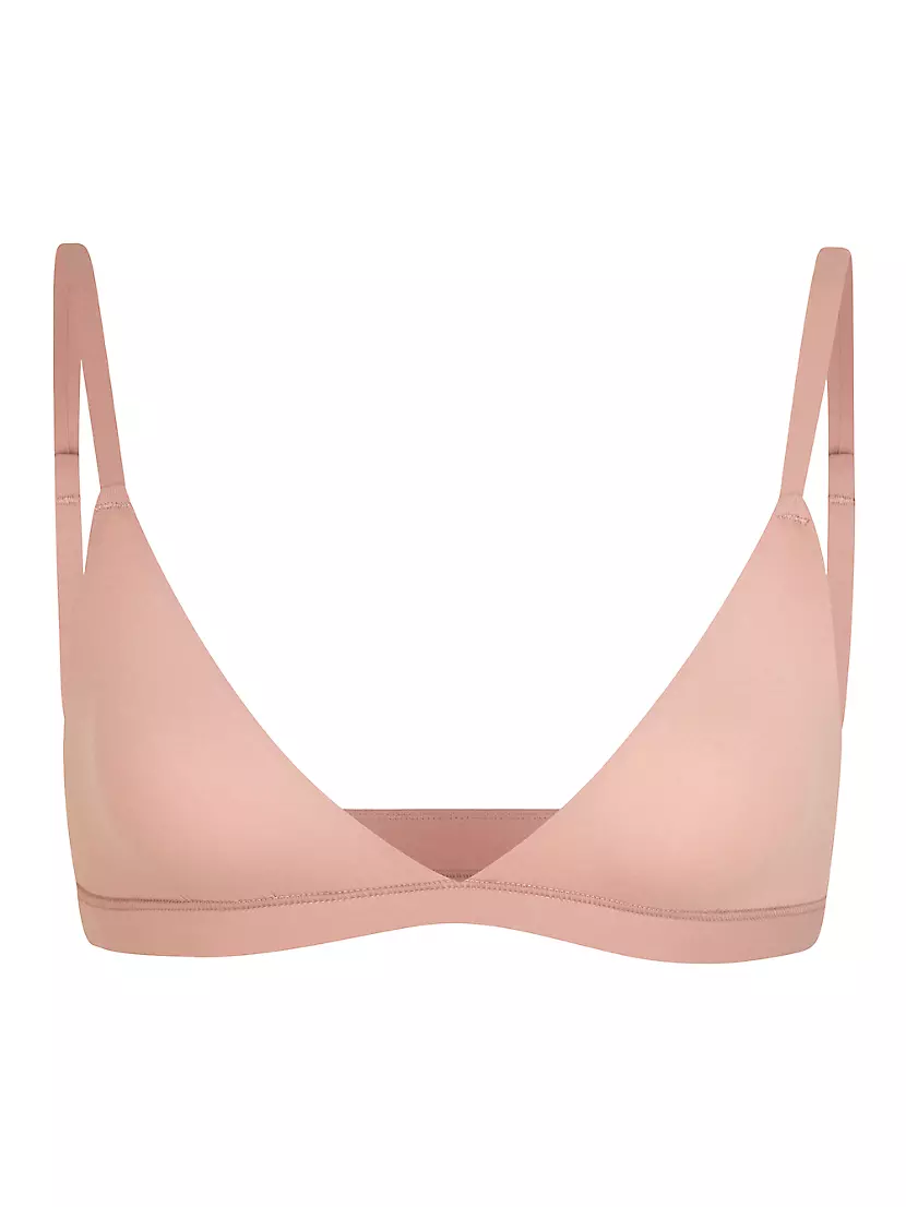 Womens Skims multi VALENTINE'S Lace-Trim Fits Everybody Triangle Bralette |  Harrods # {CountryCode}