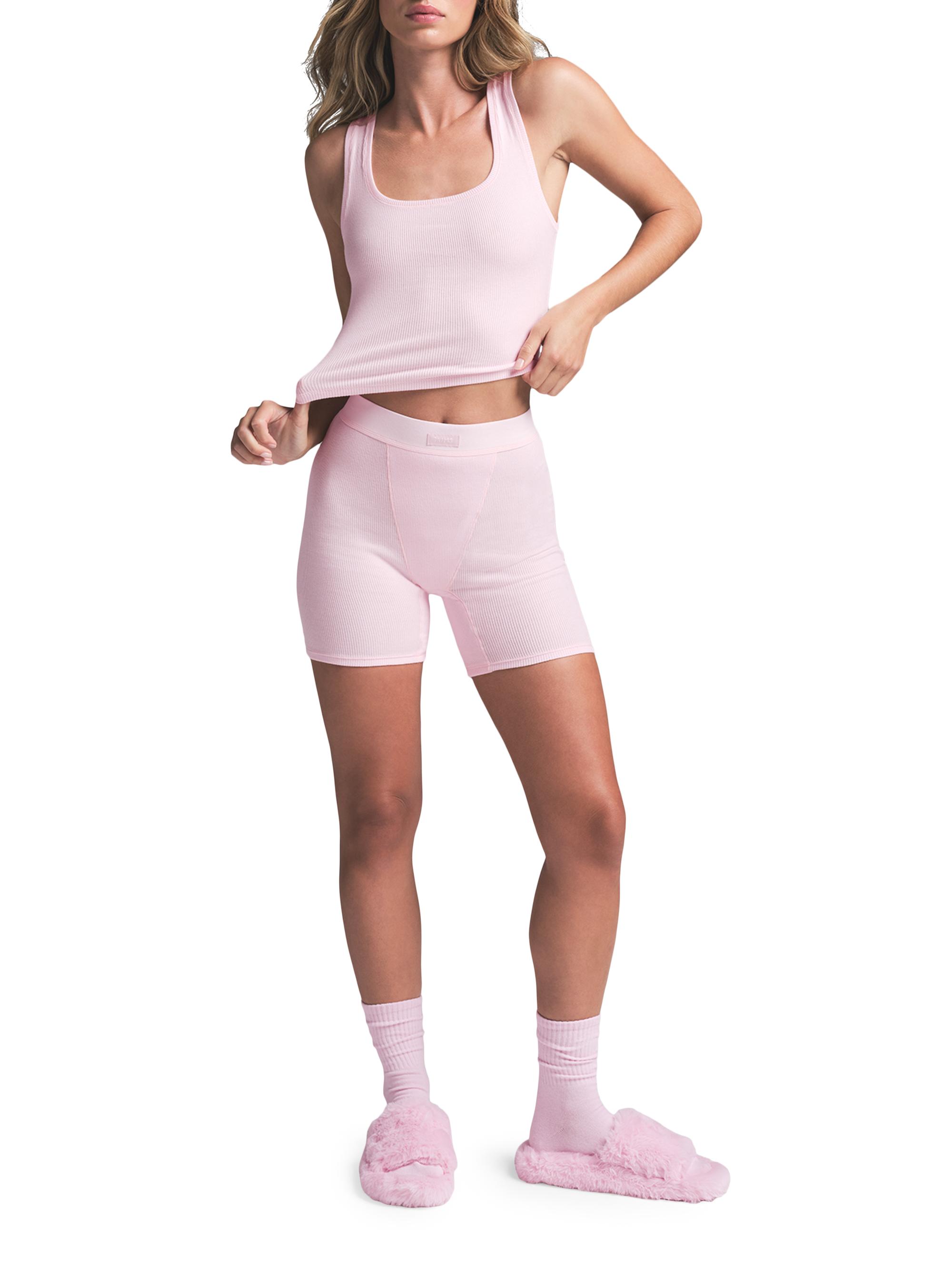 トップス Cotton ribbon tank andmary ivory Cotton ribbon tank