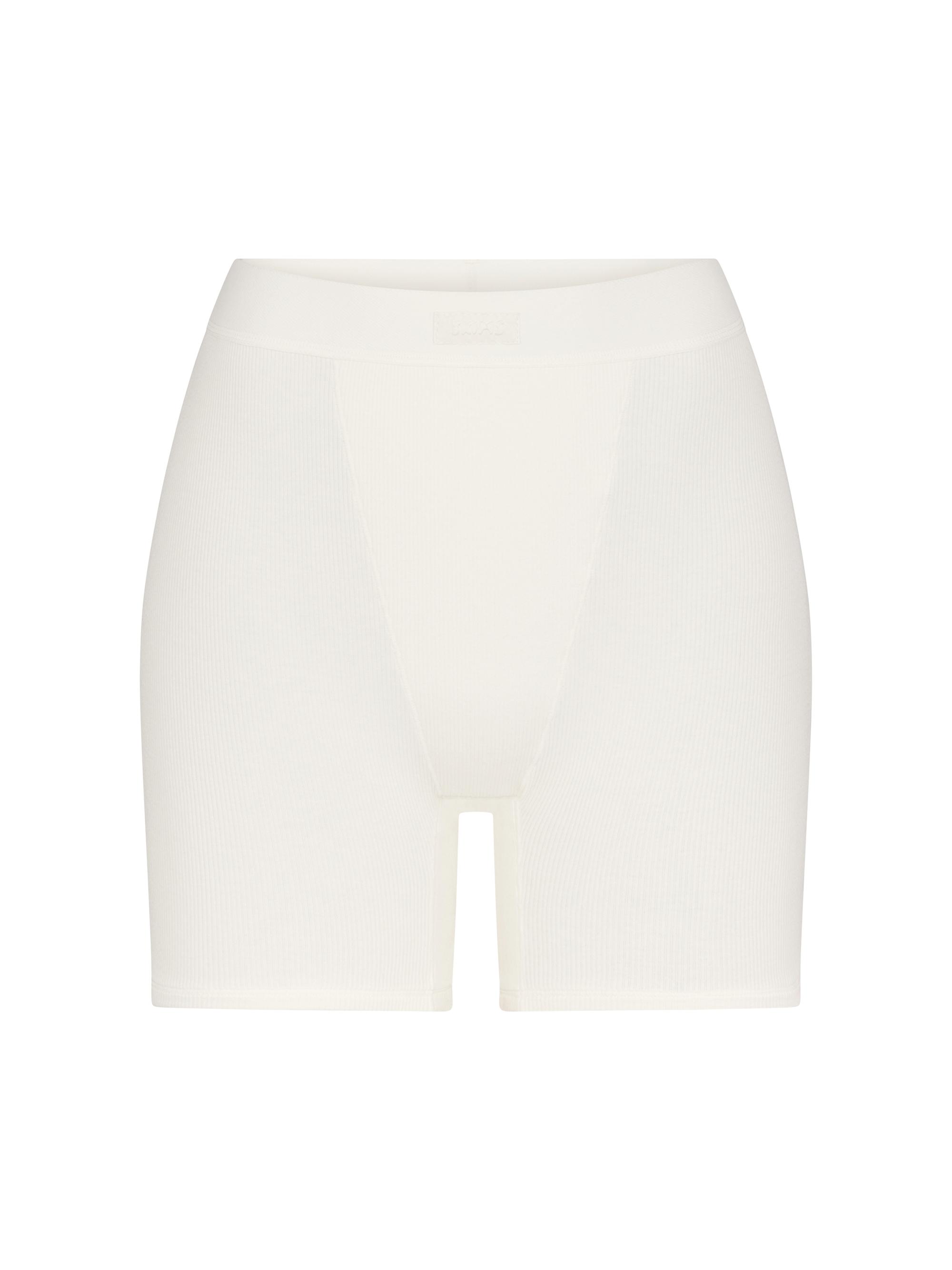 SKIMS Women's Cotton Rib Boxer - Marble