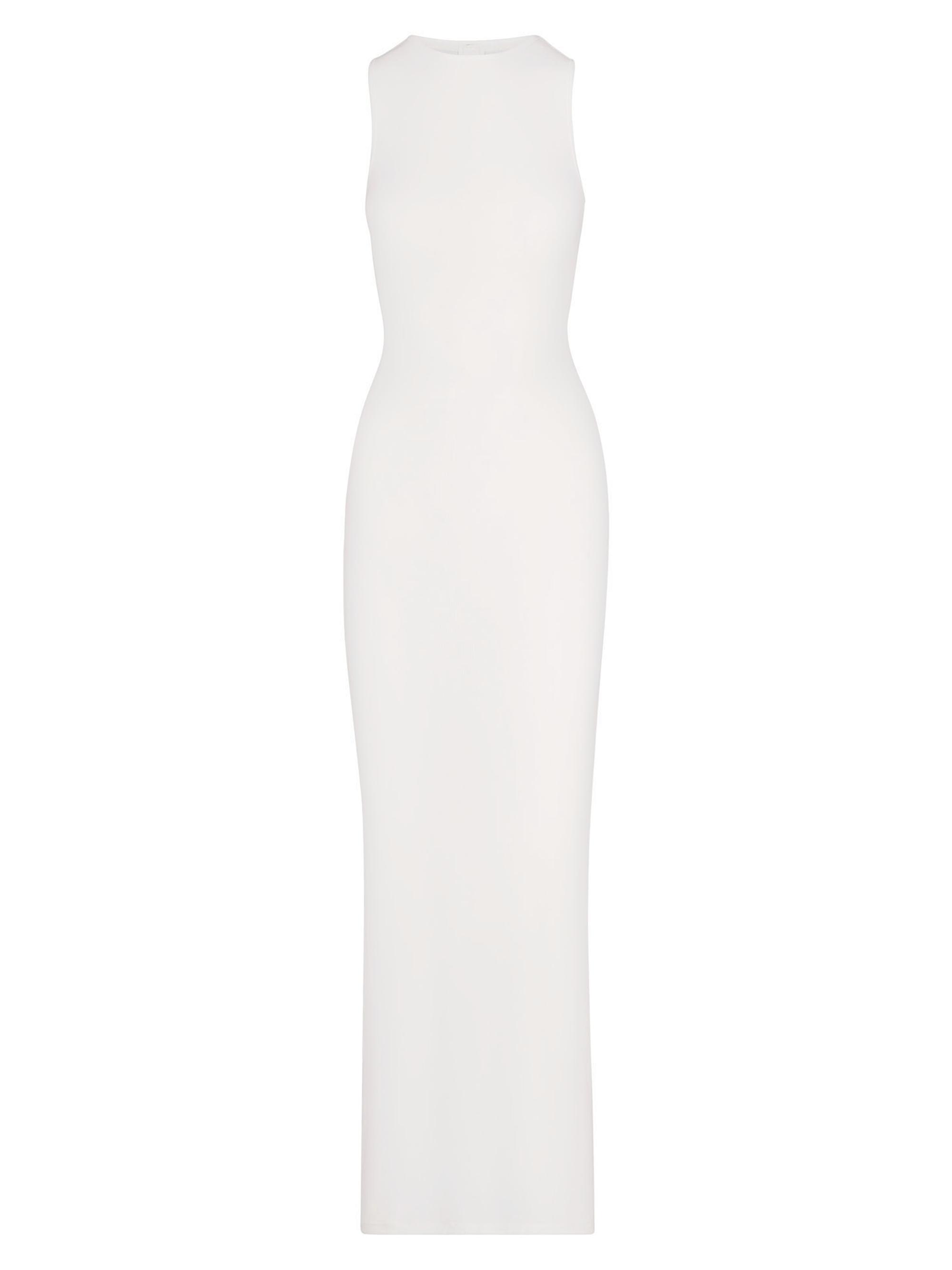 SKIMS Women's Soft Lounge Sleeveless Long Dress - Marble