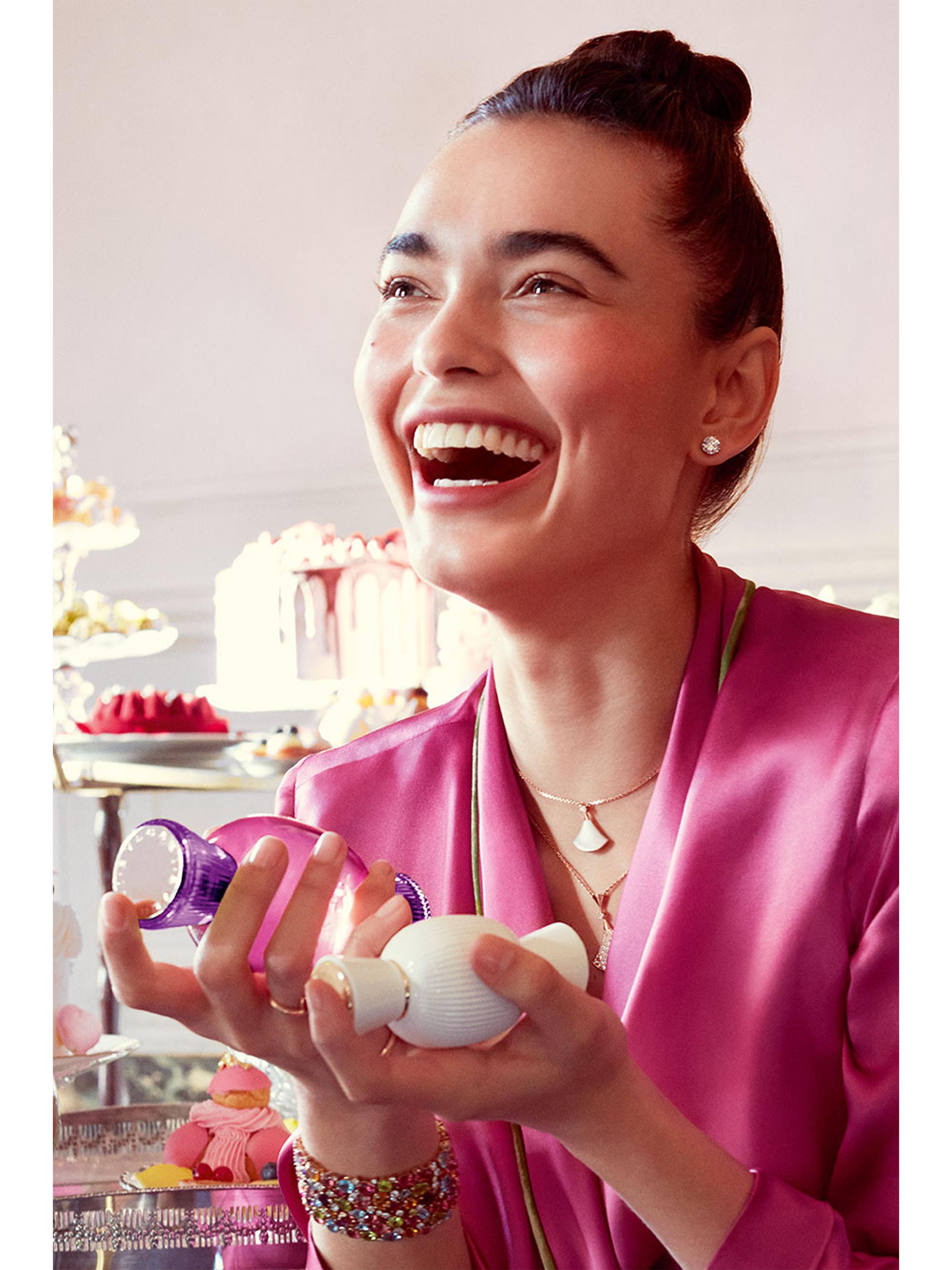 ✨美品✨　BVLGARI サングラス　ビジュー　ロゴ　スクエア　ルージュピンク BVLGARI Allegra Ma'magnifica Eau de Parfum | Saks Fifth Avenue