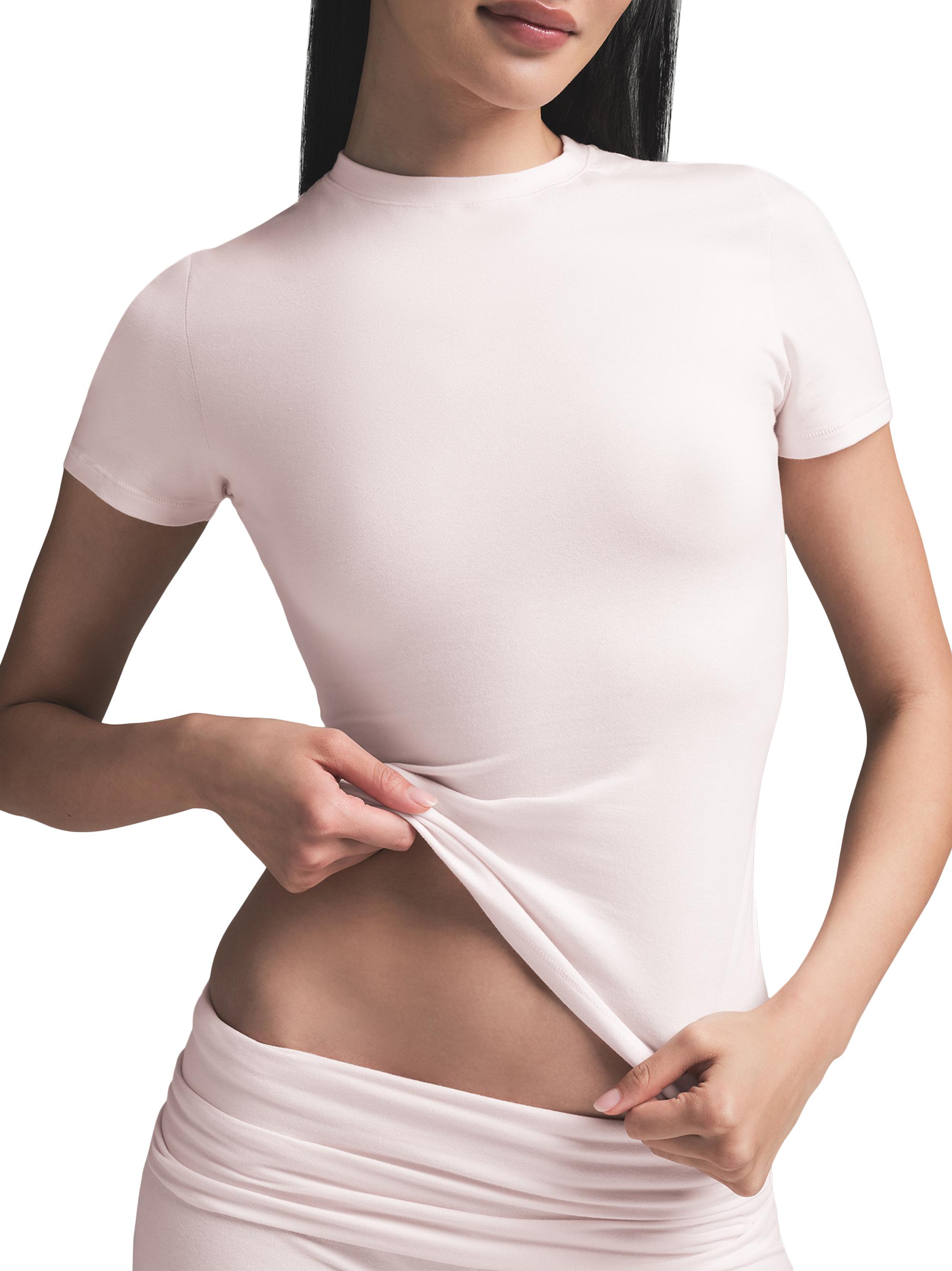 SKIMS Cotton Jersey T-Shirt | Saks Fifth Avenue