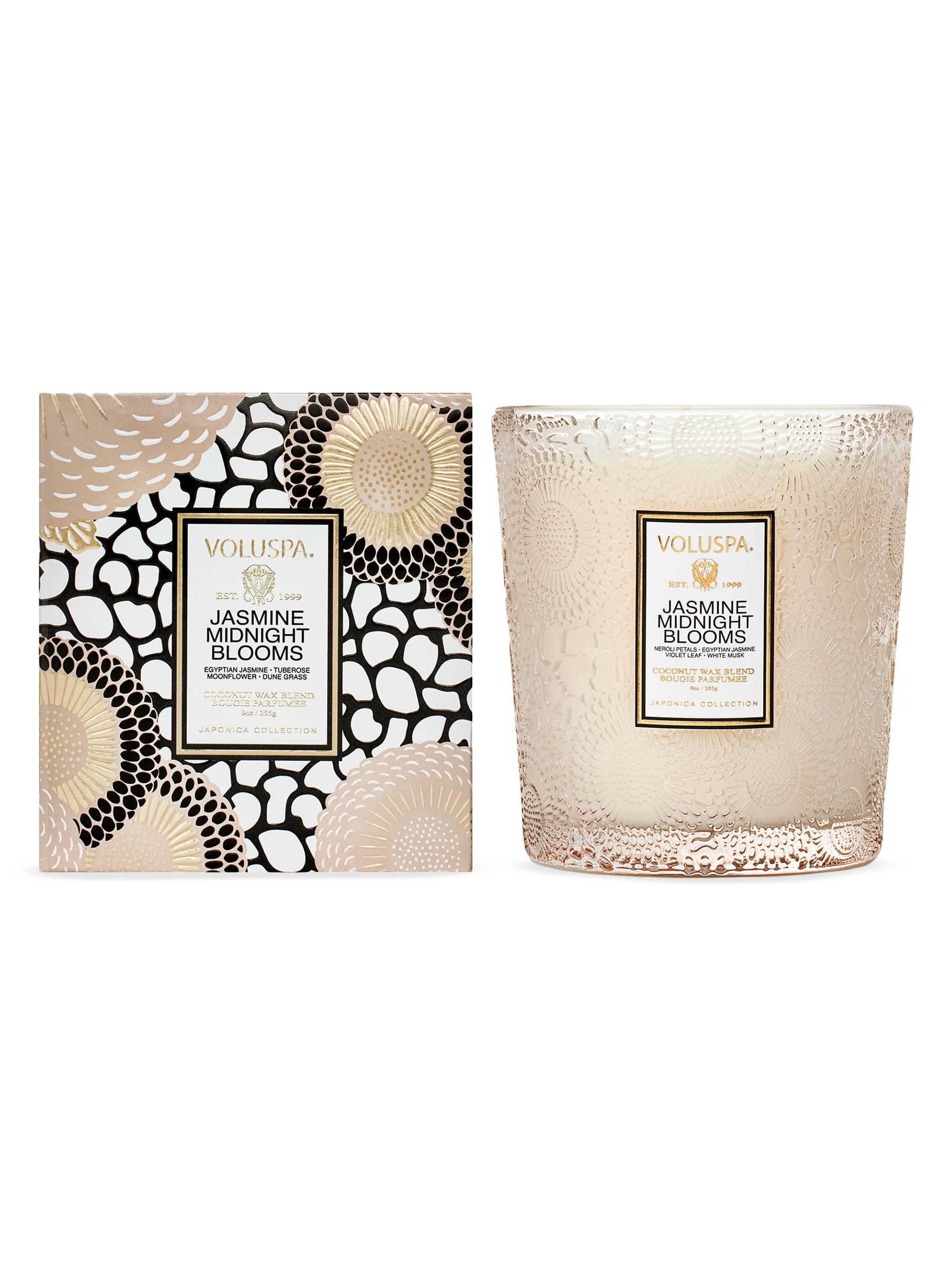 Voluspa Japonica Jasmine Midnight Blooms Candle