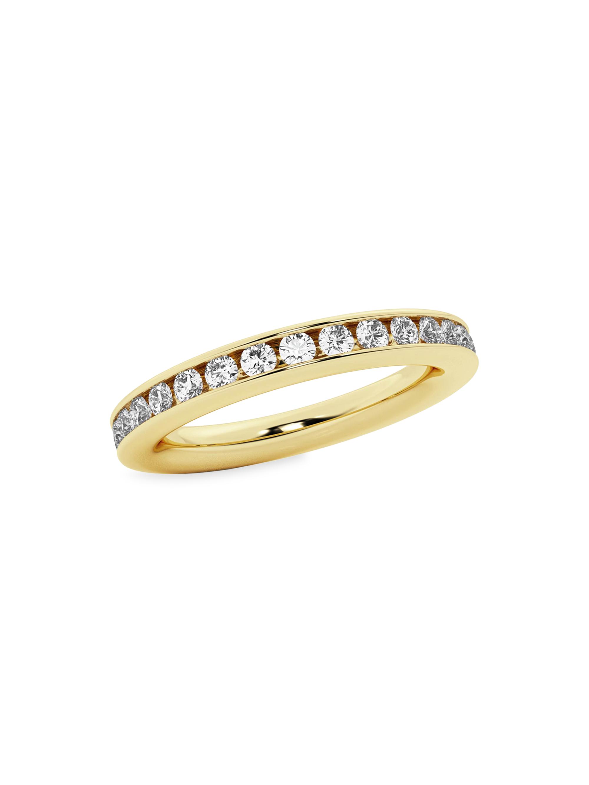 näas Women's 14K Yellow Gold & 1.12 TCW Lab-Grown Diamond Eternity Band