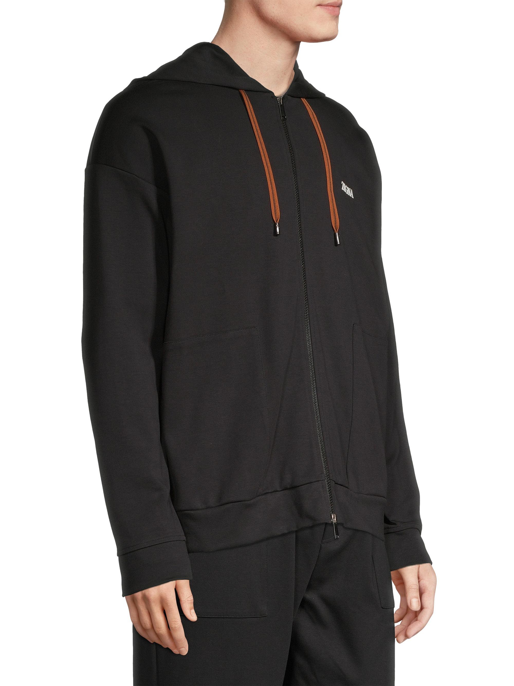 Ermenegildo Zegna ジップアップ ジャンパー シアサッカーシルク ☆極上！100%SILKシルクシアサッカーが特別価格 Ermenegildo