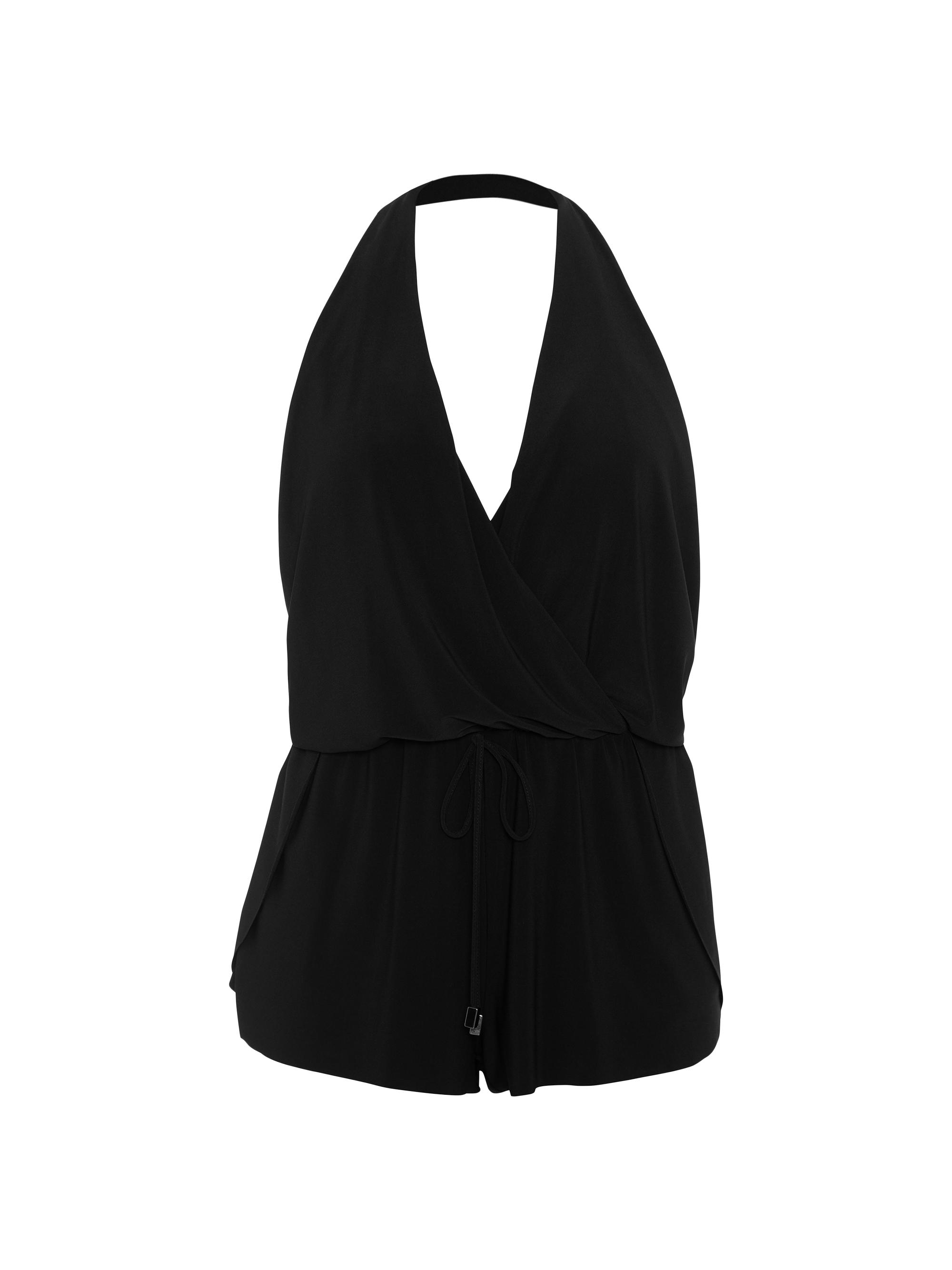 Magicsuit Women's Plus Bianca Romper One-Piece Swimsuit - Black