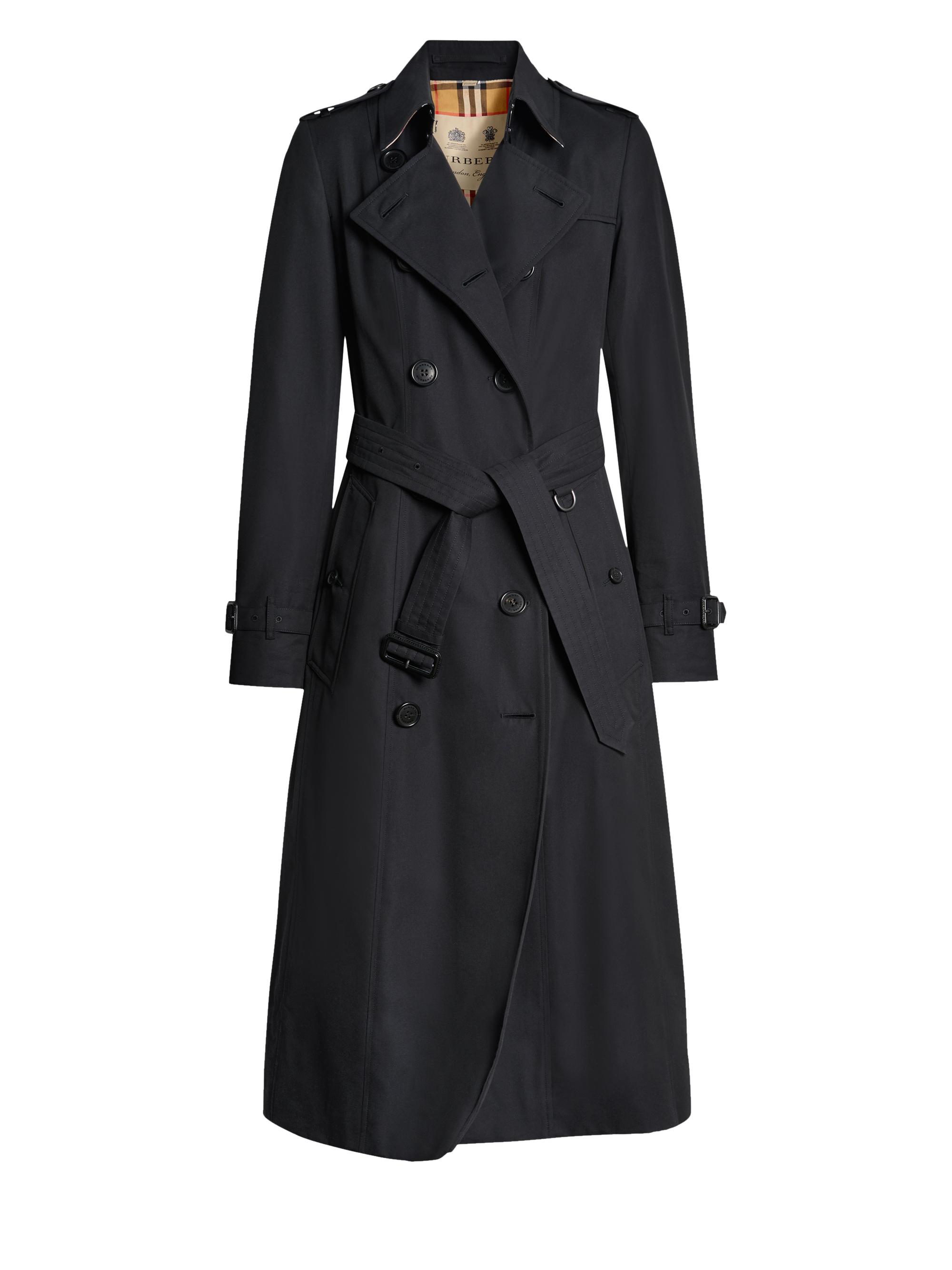 Burberry Heritage Chelsea Long-Length Trench Coat | Saks Fifth Avenue