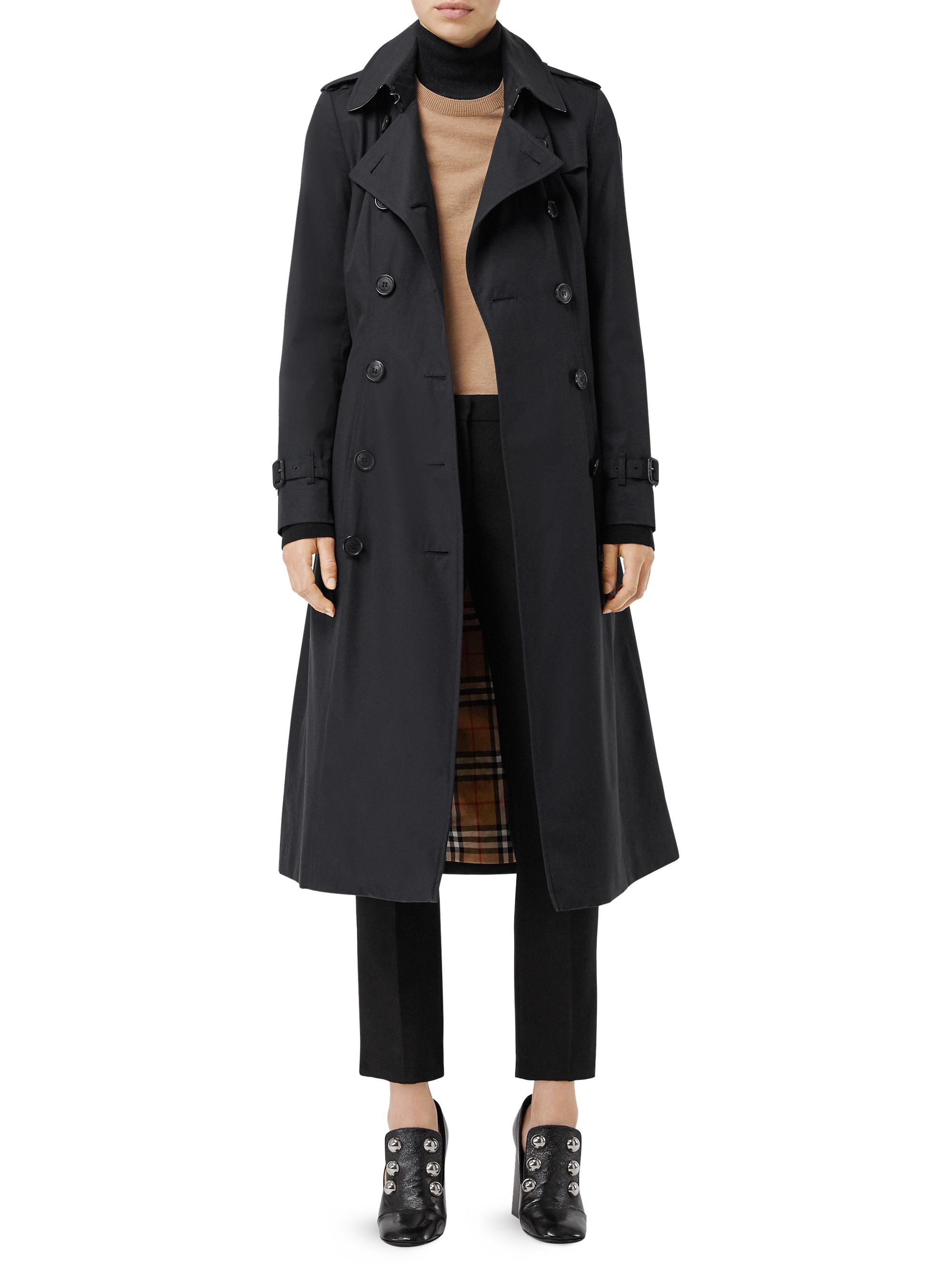 Burberry Heritage Chelsea Long-Length Trench Coat Saks Fifth Avenue