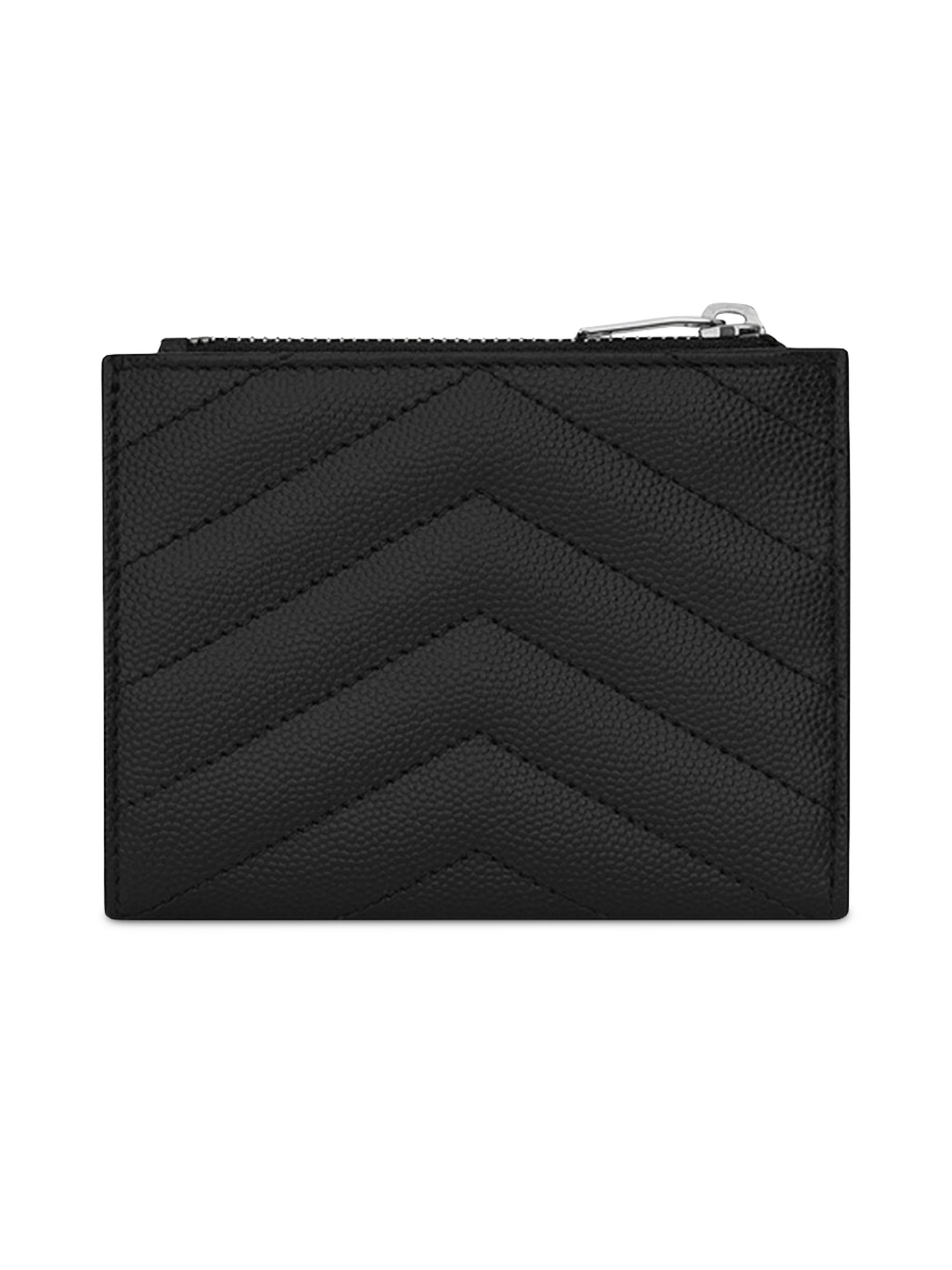 小物 SAINTLAURENTGrainedLeatherBi-foldWallet Saint Laurent Cassandre Matelassé Bi-fold Wallet In Grain De